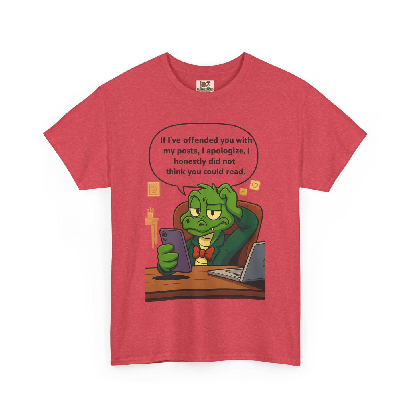 Funny Unisex Heavy Cotton Tee, Humorous Shirt Gift, Casual Wear, Quirky Graphic Tee, Perfect for Friends, Ideal for Birthdays and [...]