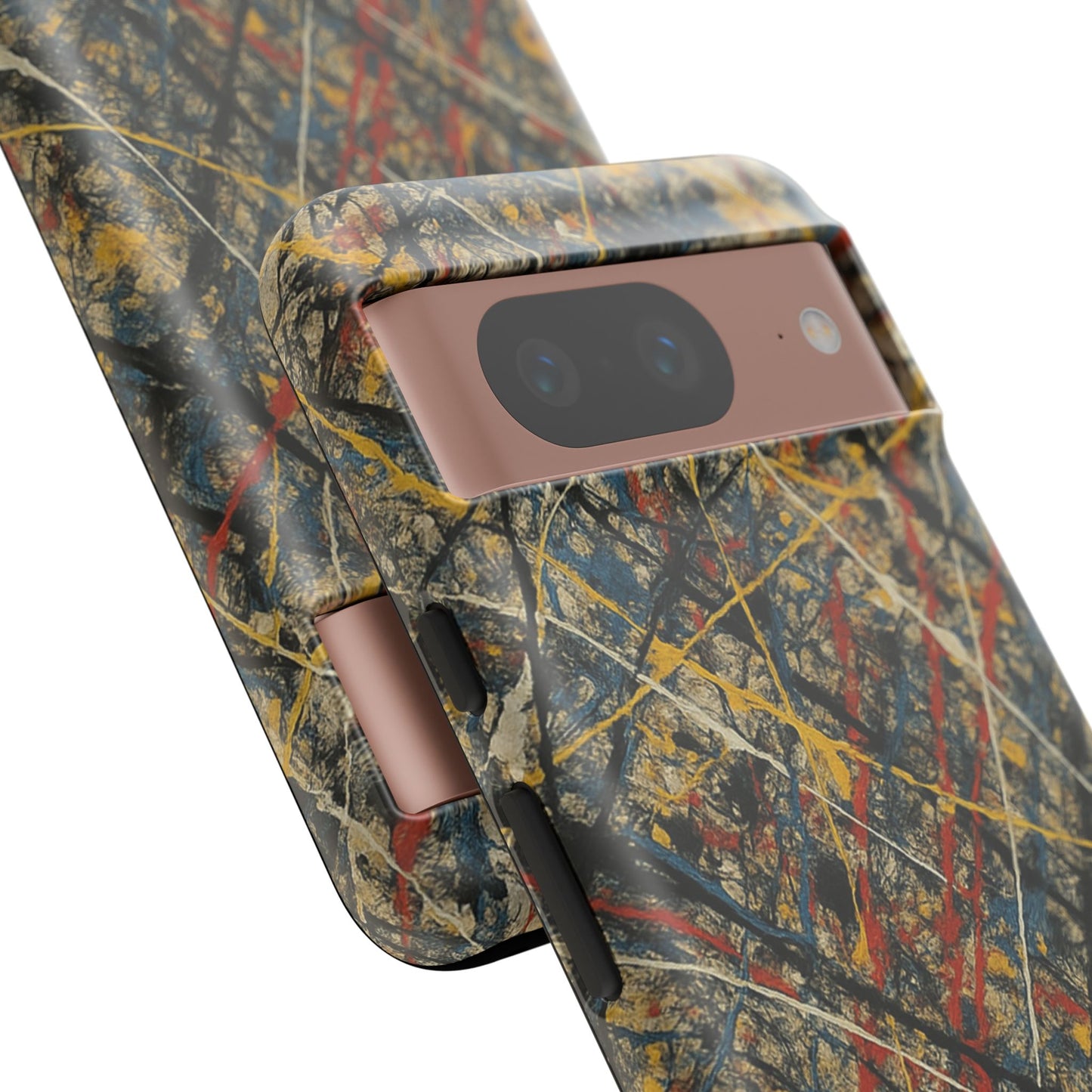 Tough Cases Phone Case - Bold Abstract Design, Stylish Mobile Cover, Unique Gift for Him/Her, Durable Accessory, Trendy Protection