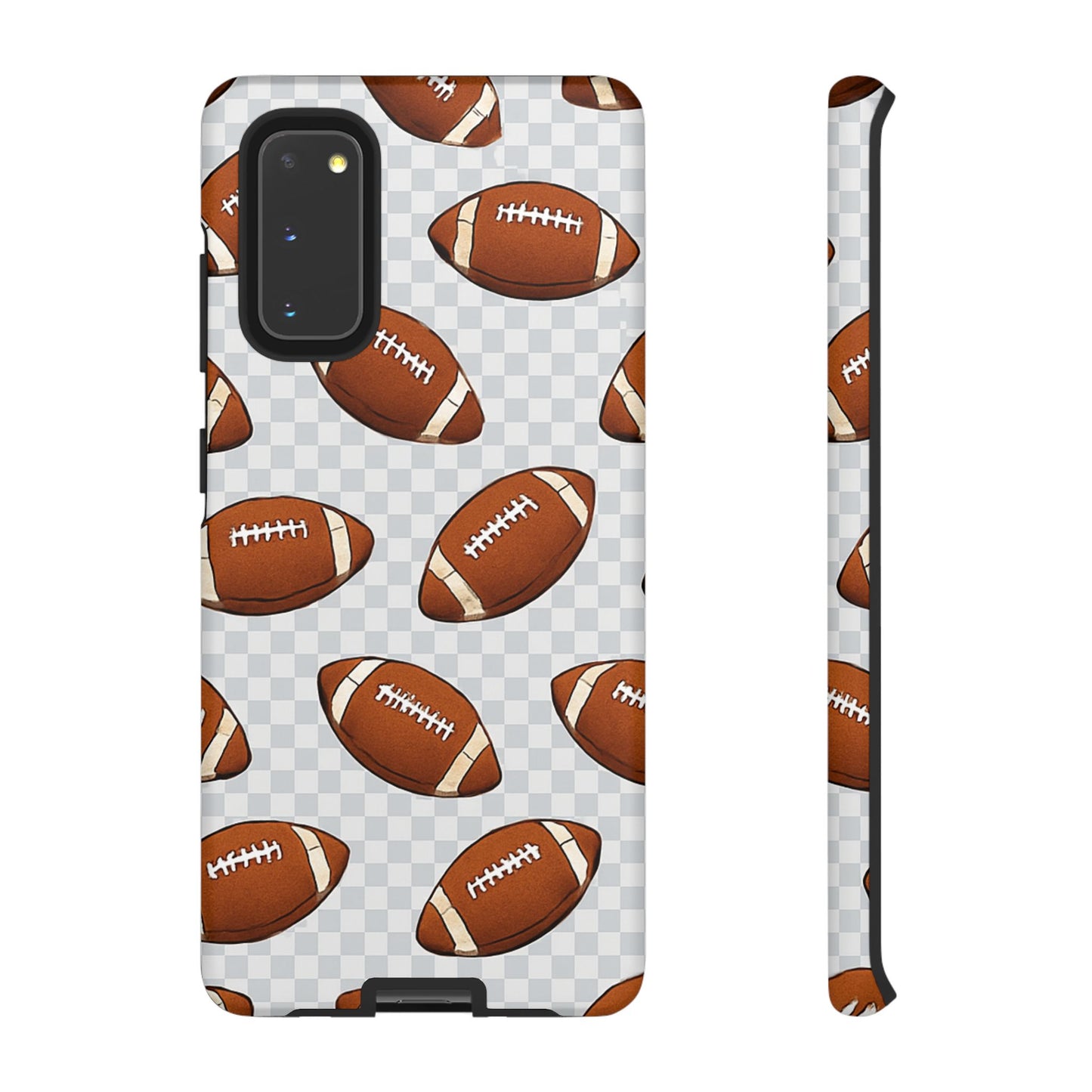 Football Phone Case, Tough Cases for Sports Fans, Unique Gift for Football Lovers, Protective Decor, Athletic Accessories