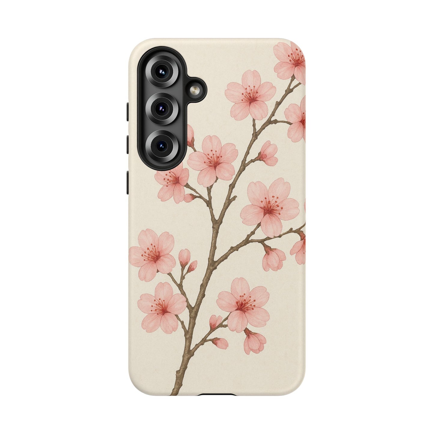 Cherry Blossom Phone Case, Floral Phone Cover, Tough Case for Gifts, Spring Decor, Cute Tech Accessories, Nature Lover's Gift