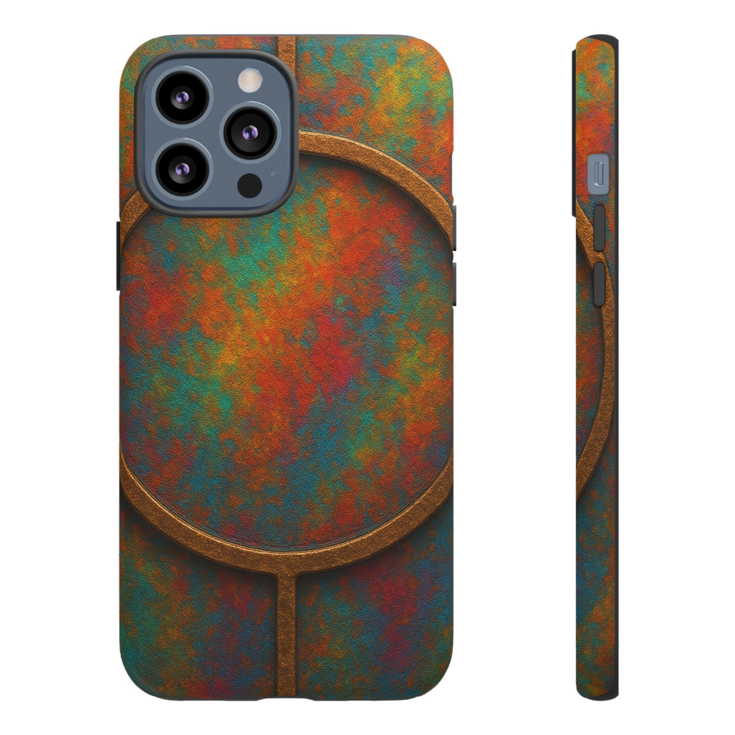 Colorful Tough Phone Case, Durable Cell Cover, Vibrant Protection Case, Unique Tech Accessory, Great Gift for Phone Lovers