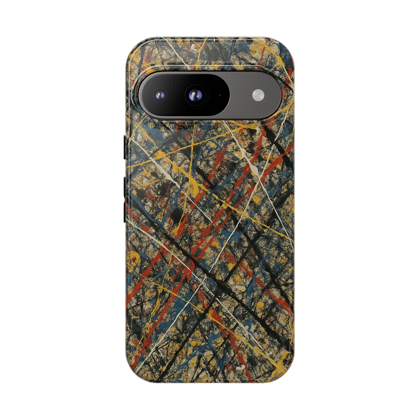 Tough Cases Phone Case - Bold Abstract Design, Stylish Mobile Cover, Unique Gift for Him/Her, Durable Accessory, Trendy Protection