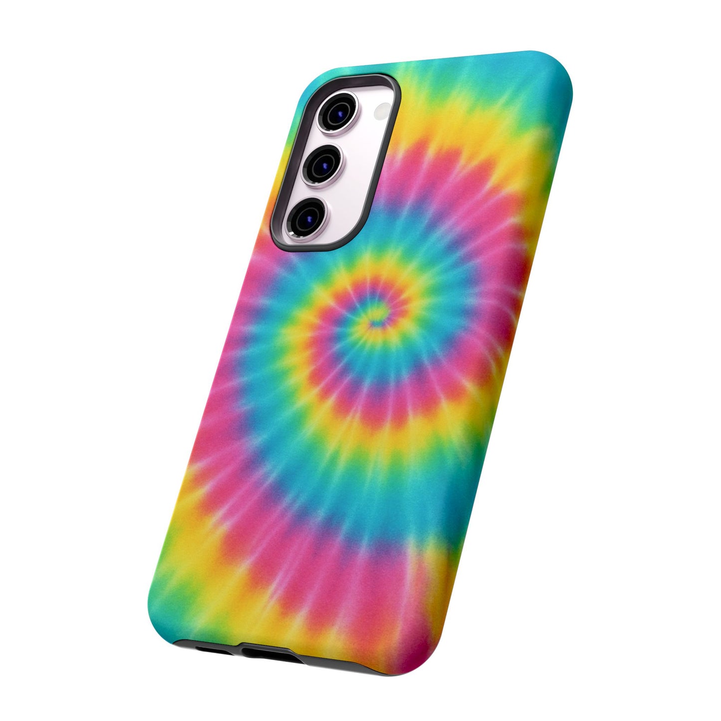 Colorful Tie-Dye Phone Case, Vibrant Phone Cover, Boho Style Accessory, Gift for Teens, Trendy Phone Accessories