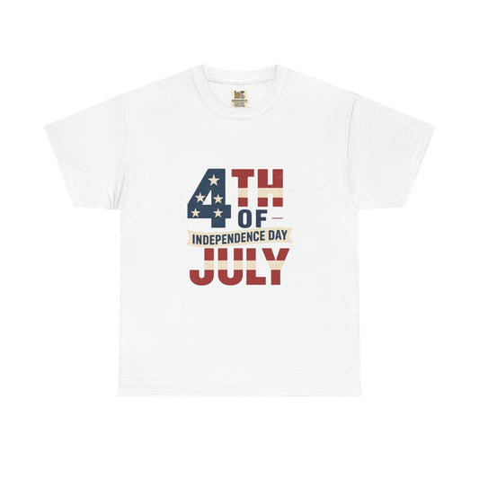 Independence Day Tee - 4th of July Celebration Shirt, Unisex Cotton T-Shirt, Patriotic Apparel, Summer BBQ Outfit, Festive Holiday Wear
