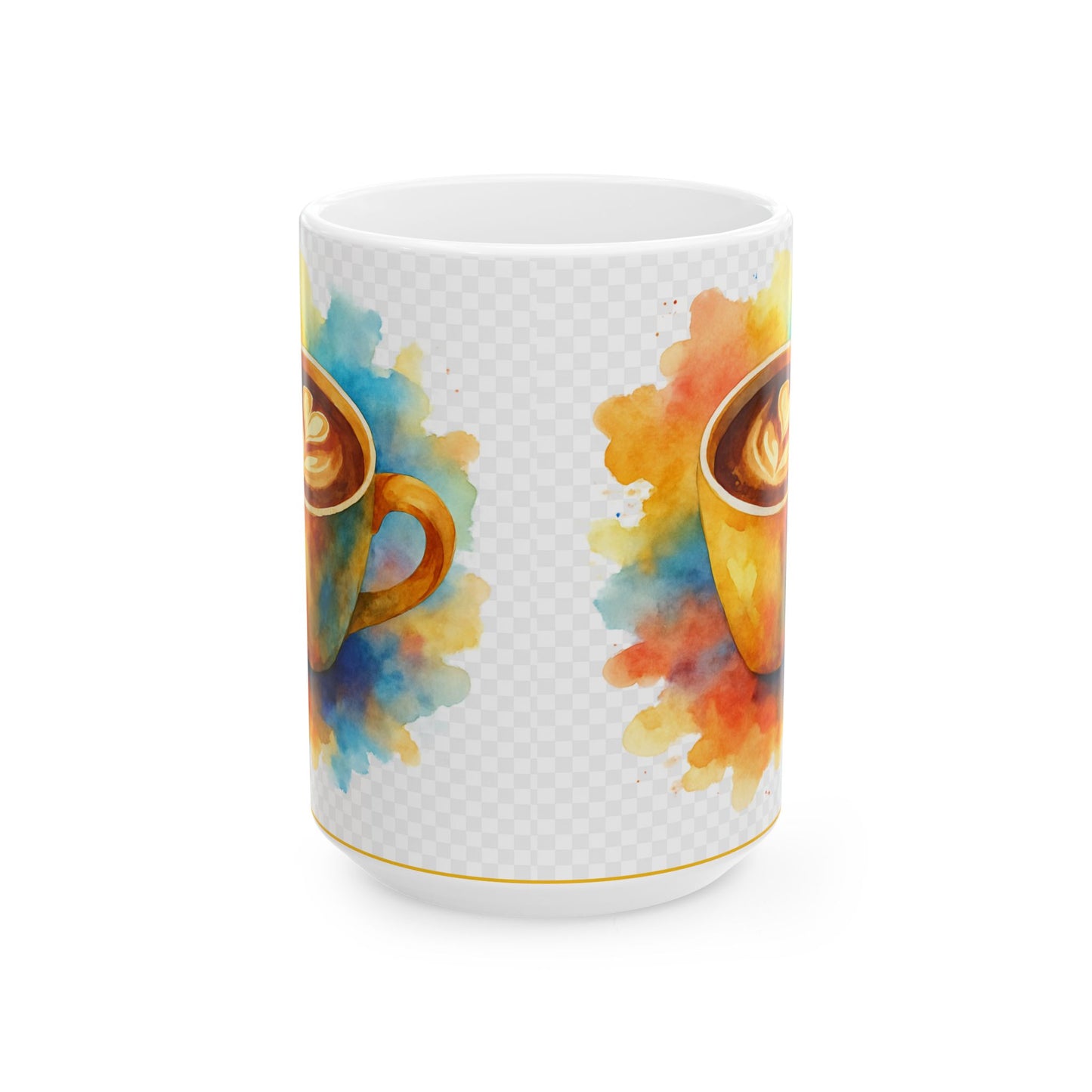Colorful Coffee Mug - Artful Ceramic Cup for Tea Lovers, Perfect Gift for Birthdays, Anniversaries, Housewarming, or Just Because