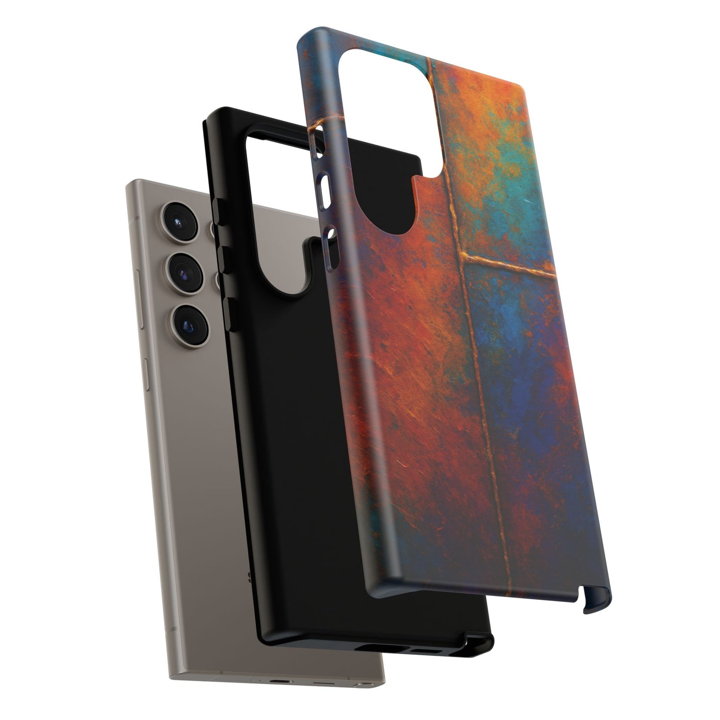 Vibrant Phone Case, Colorful Tough Case Cover, Artistic Phone Protector, Unique Smartphone Accessories, Gift for Tech Lovers