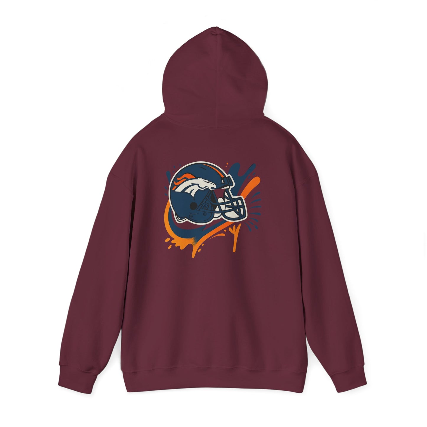Football Fan Unisex Hooded Sweatshirt - Perfect for Game Day, Tailgating, Sports Gifts, Team Spirit Wear, Casual Comfort