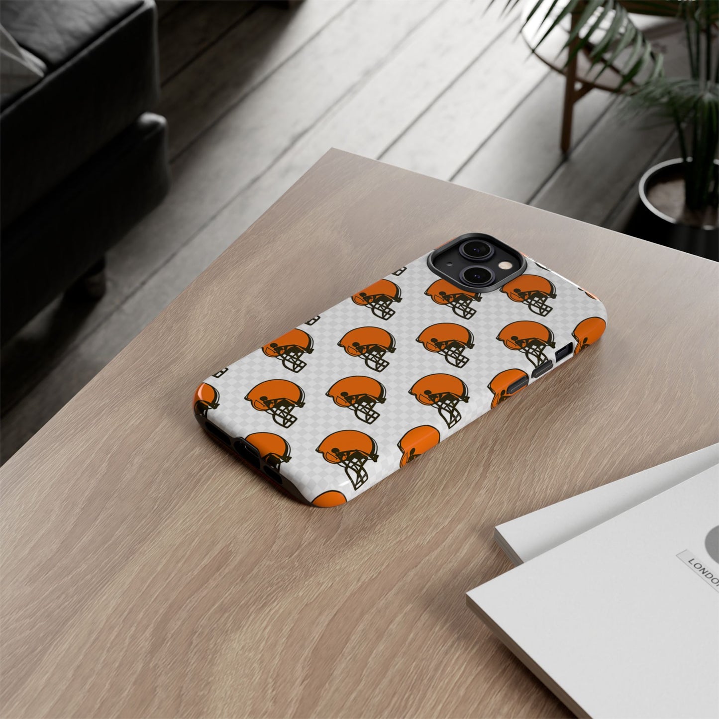 Cleveland Football Phone Case, Tough Cases for NFL Fans, Sporty Mobile Cover, Gifts for Football Lovers, Unique Team Merchandise