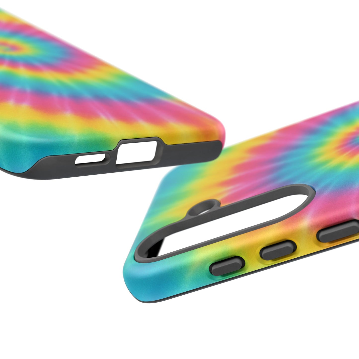 Colorful Tie-Dye Phone Case, Vibrant Phone Cover, Boho Style Accessory, Gift for Teens, Trendy Phone Accessories