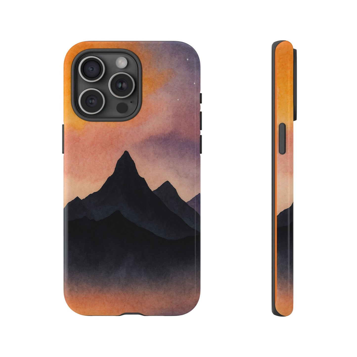 Mountain Sunset Phone Case, Nature Lover's Gift, Adventure Phone Cover, Unique Cellphone Accessories, Outdoor Enthusiast Decor
