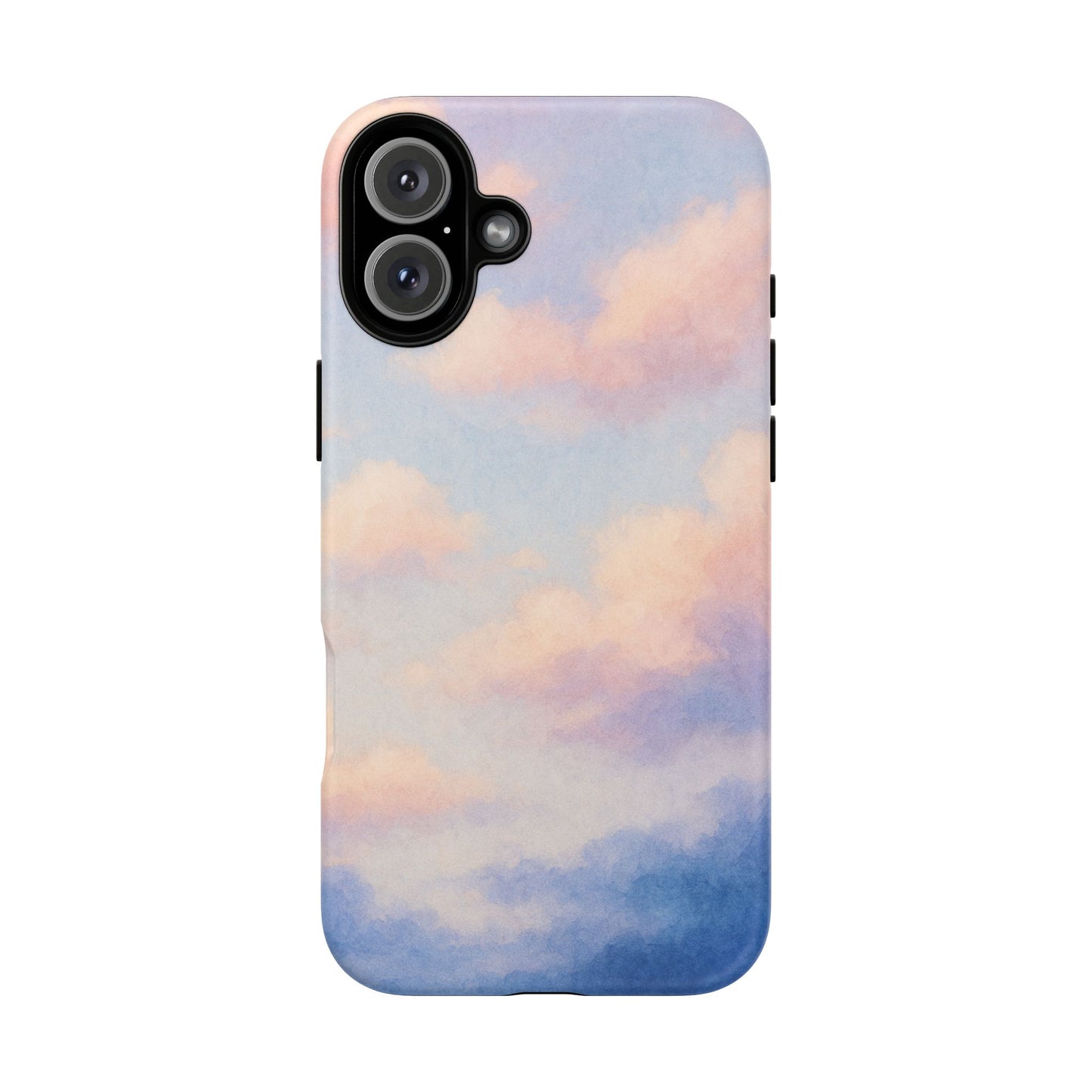Sky Blue Cloud Phone Case, Tough Phone Cover, Aesthetic Cell Phone Accessory, Gift for Teen, Trendy Tech Protection
