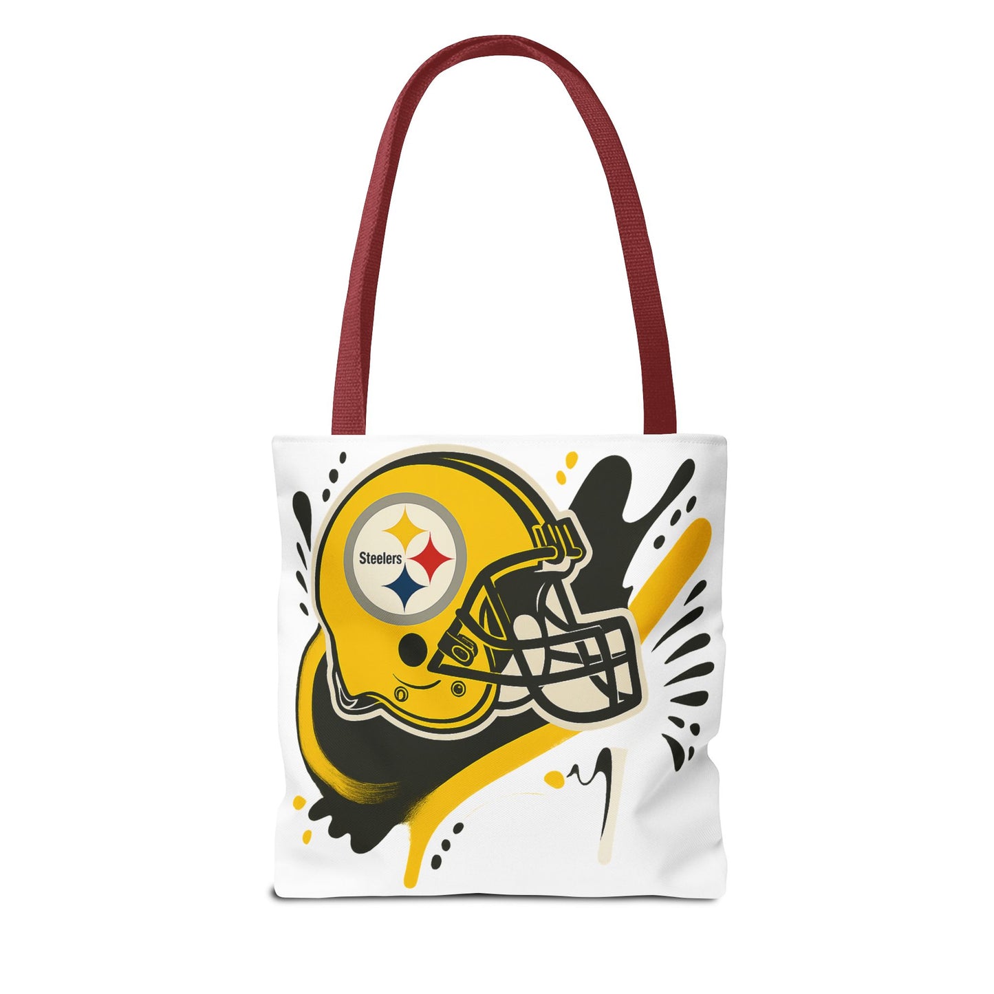 Steelers Inspired Tote Bag, Football Fan Accessory, Game Day Tote, Sports Bag, Personalized Gift for Him