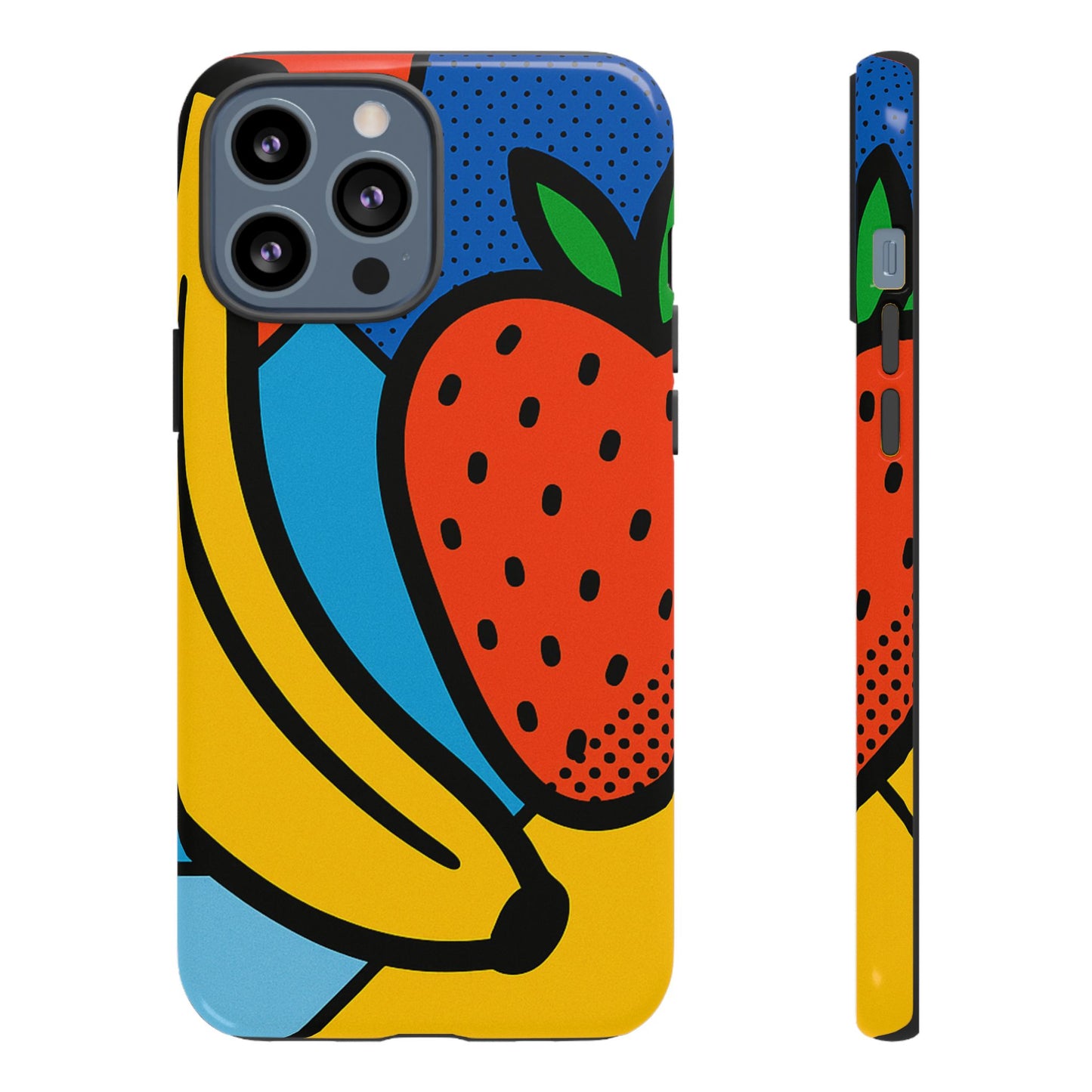 Colorful Fruit Phone Case - Tough Cases - Fun, Vibrant, Unique, Gifts for Friends, Summer Accessories, Trendy Phone Protector