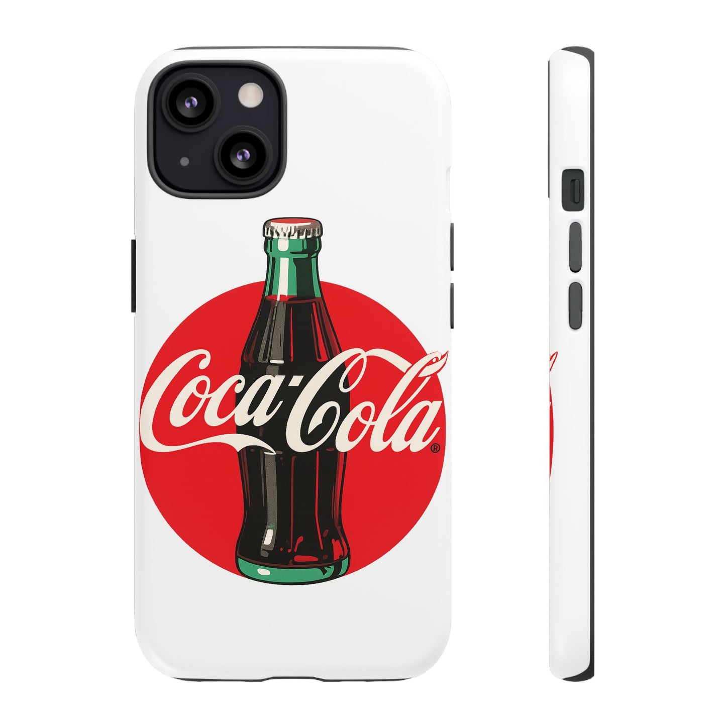 Coca-Cola Tough Phone Cases, Vintage Soda Drink, Retro Style, Unique Gift, Phone Accessories, Summer Vibes