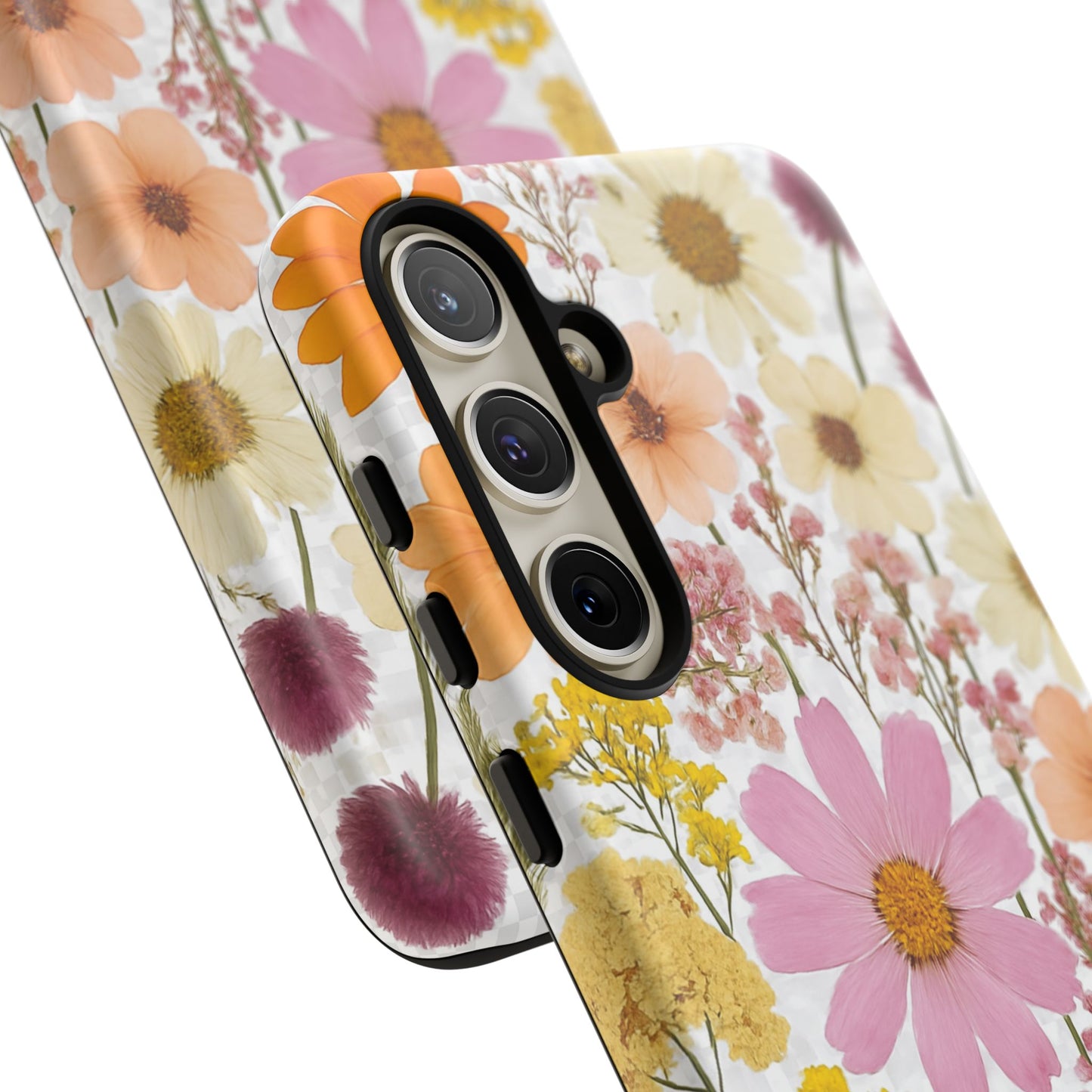 Floral Phone Case - Tough Cases, Stylish Protective Cover, Flower Design, Trendy Gift, Nature Lover Accessory, DRIED FLOWERS