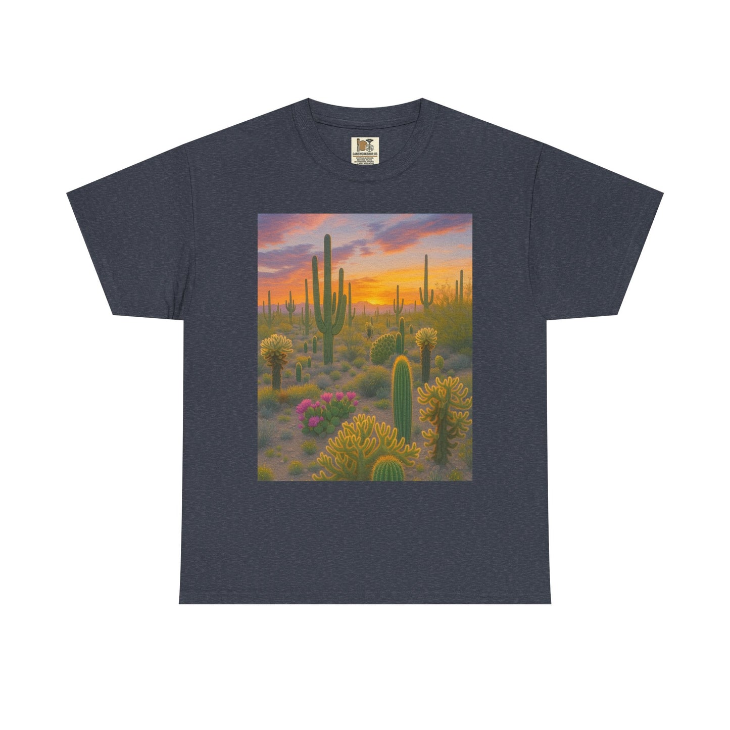 Desert Sunset Unisex Tee, Boho Style Shirt, Nature Lover Gift, Cactus [...]