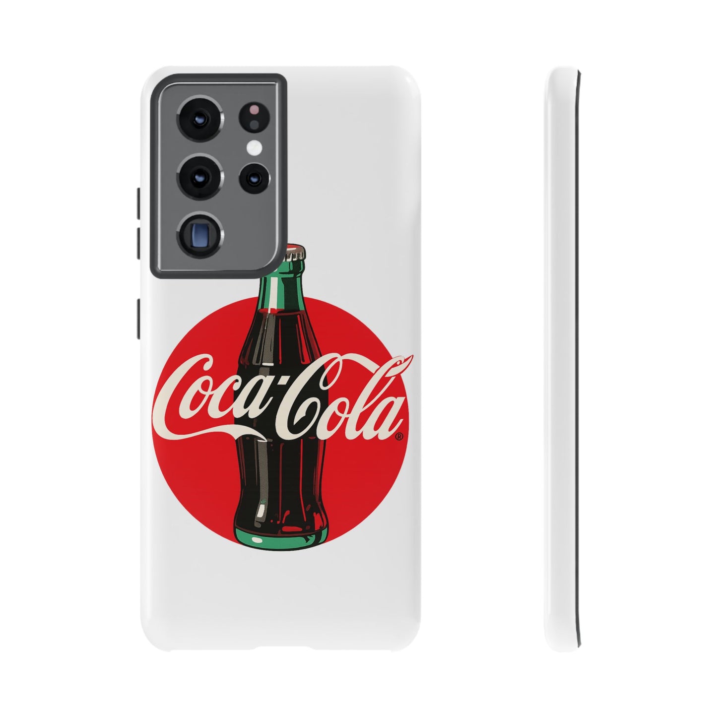 Coca-Cola Tough Phone Cases, Vintage Soda Drink, Retro Style, Unique Gift, Phone Accessories, Summer Vibes
