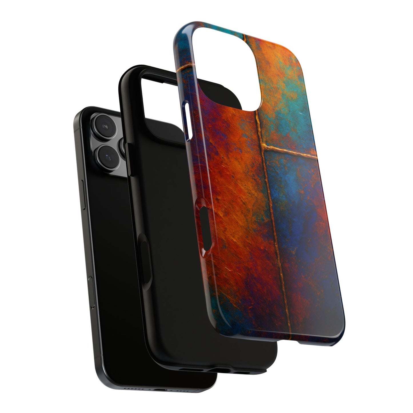 Colorful Artistic Phone Case, Tough Cases, Vibrant Phone Cover, Protective Case, Unique Gift for Art Lovers, Birthday Gift