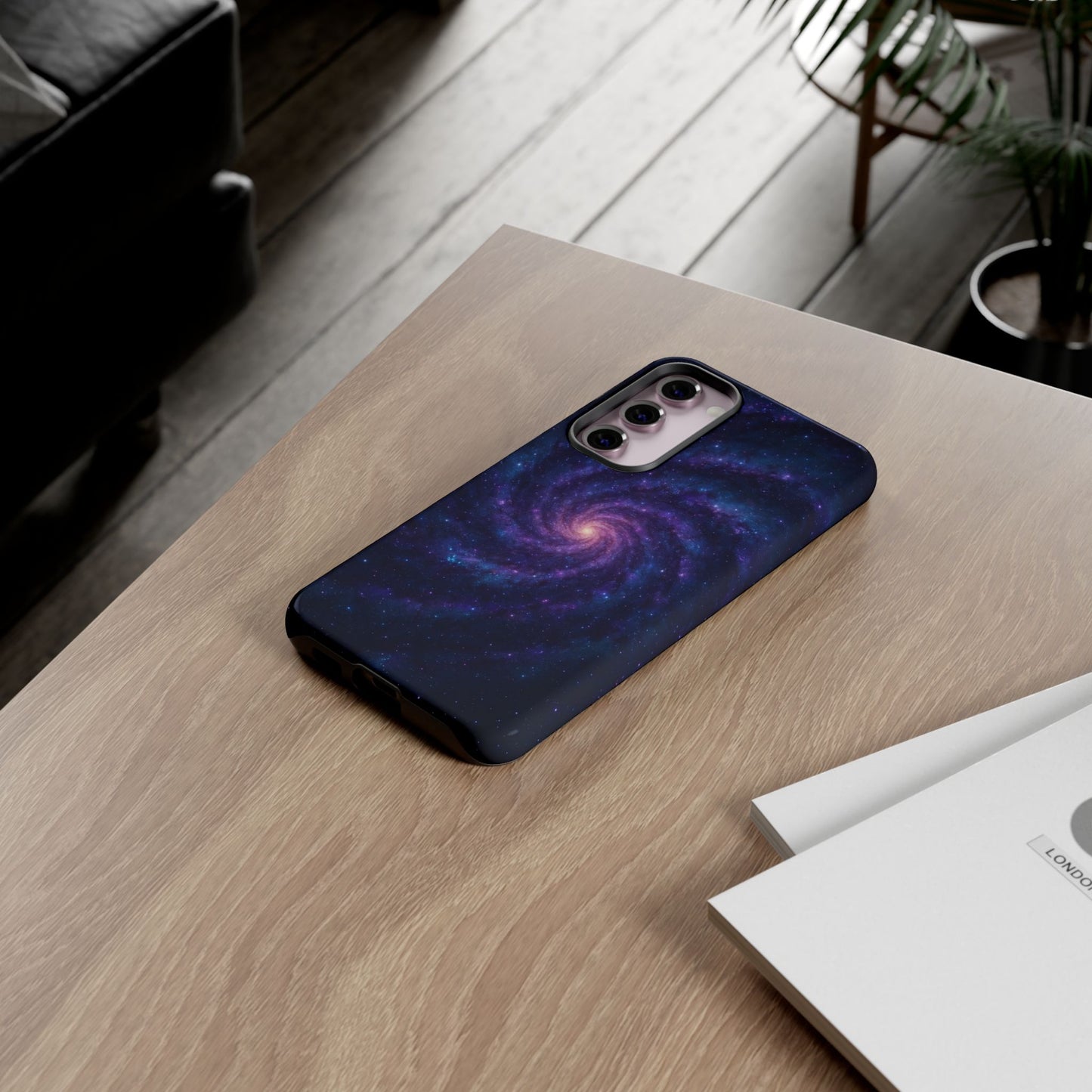 Galaxy Phone Case, Tough Phone Cover, Cosmic Phone Protection, Space Gift for Astronomers, Trendy Galaxy Design