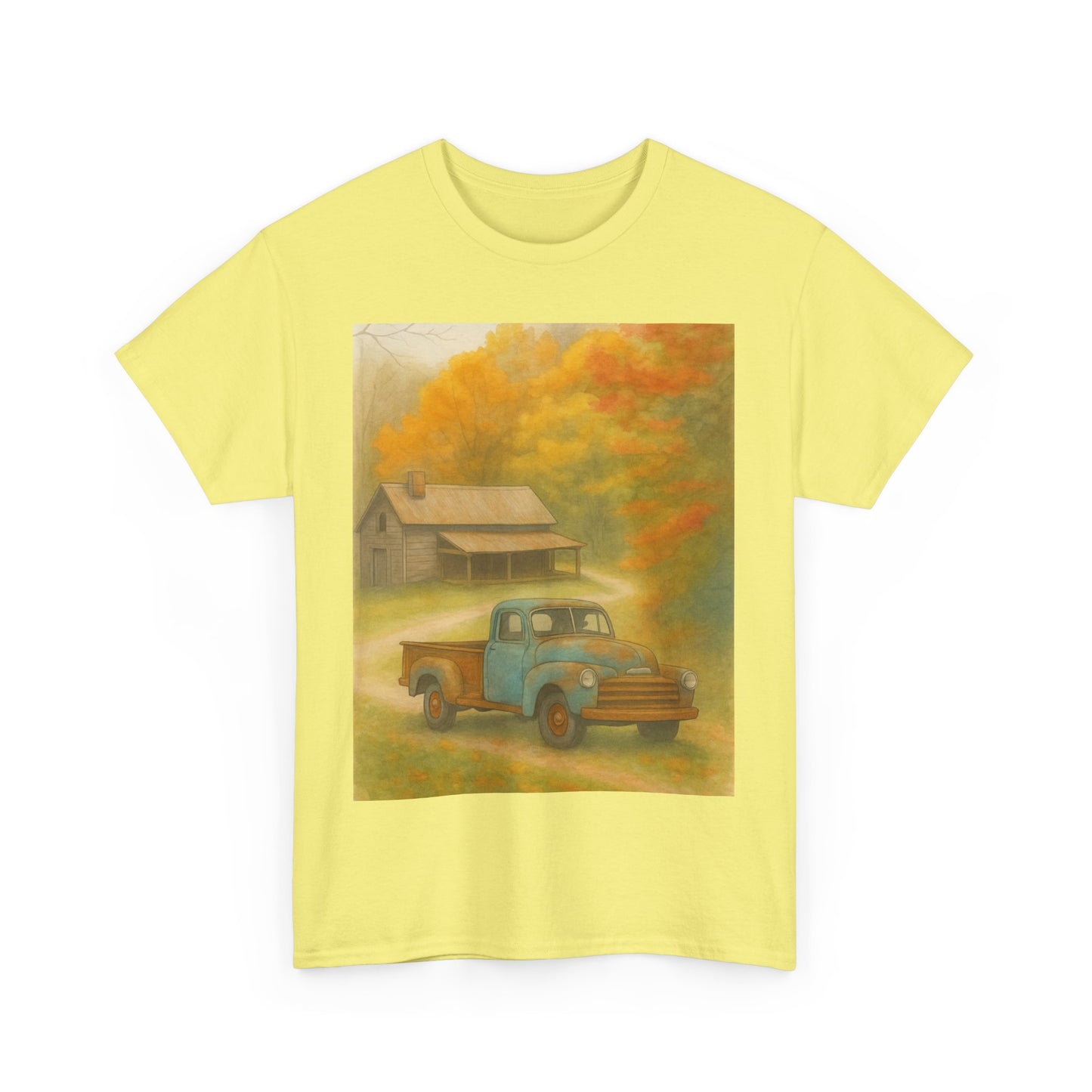 Autumn Vintage Truck Tee | Cozy Fall Apparel, Gift for Him, Harvest Style, [...]