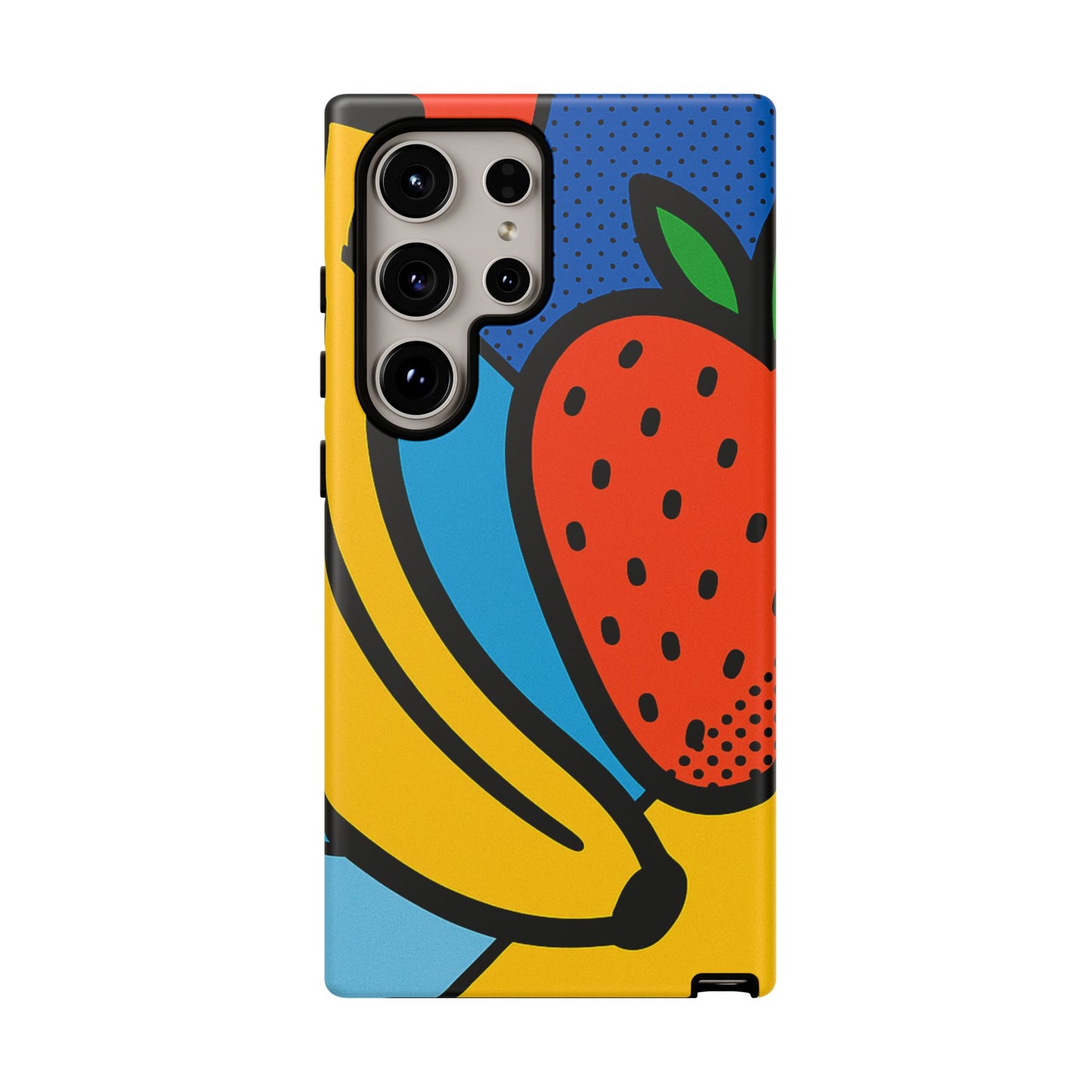 Colorful Fruit Phone Case - Tough Cases - Fun, Vibrant, Unique, Gifts for Friends, Summer Accessories, Trendy Phone Protector
