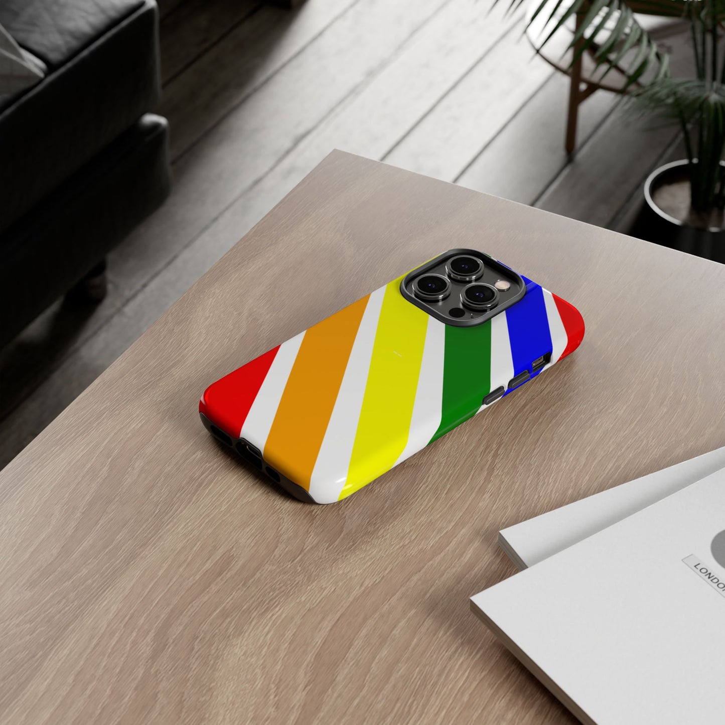 Vibrant Phone Case: Tough Cases, Colorful Phone Cover, Stylish Cell Phone Case, Unique Gift for Her/Him, Trendy Accessory, Summer Vibes