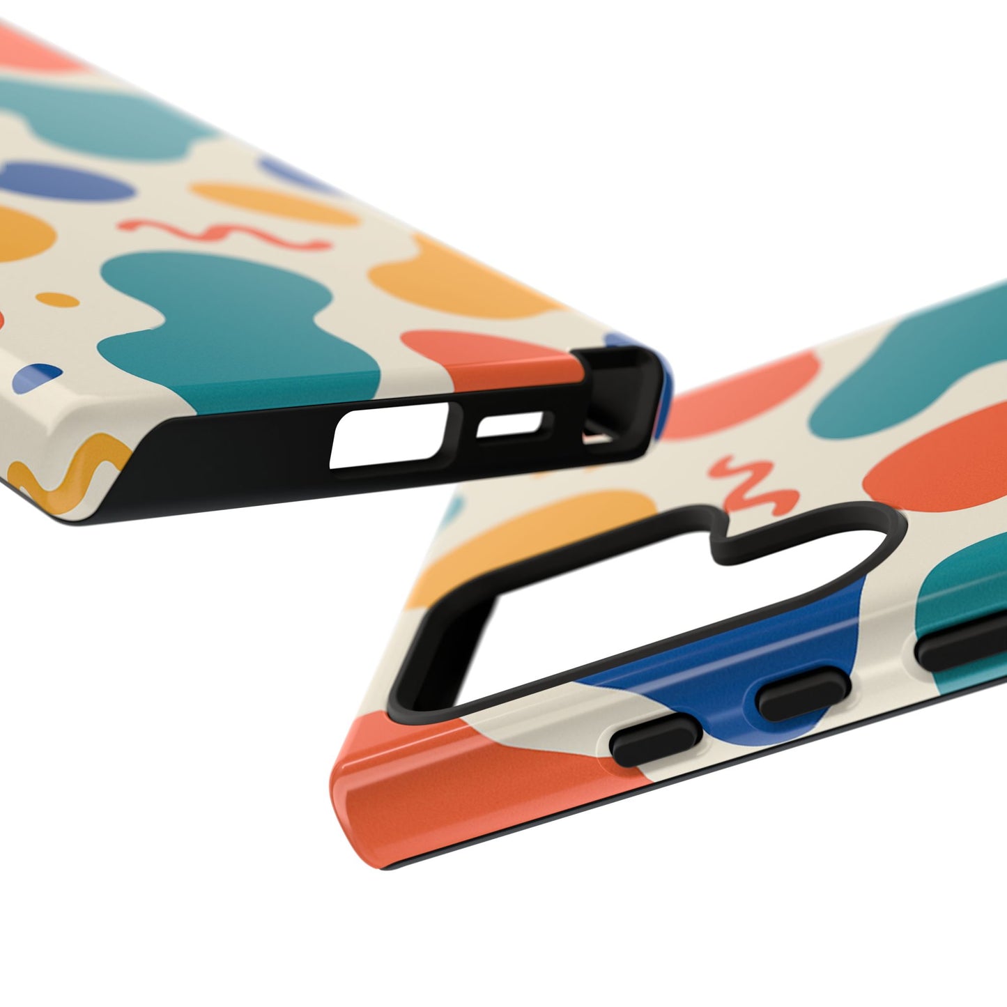 Colorful Phone Case with Abstract Design, Stylish Phone Cover, Trendy Tech Accessory for Her, Unique Gift Idea, Fun Patterned Case