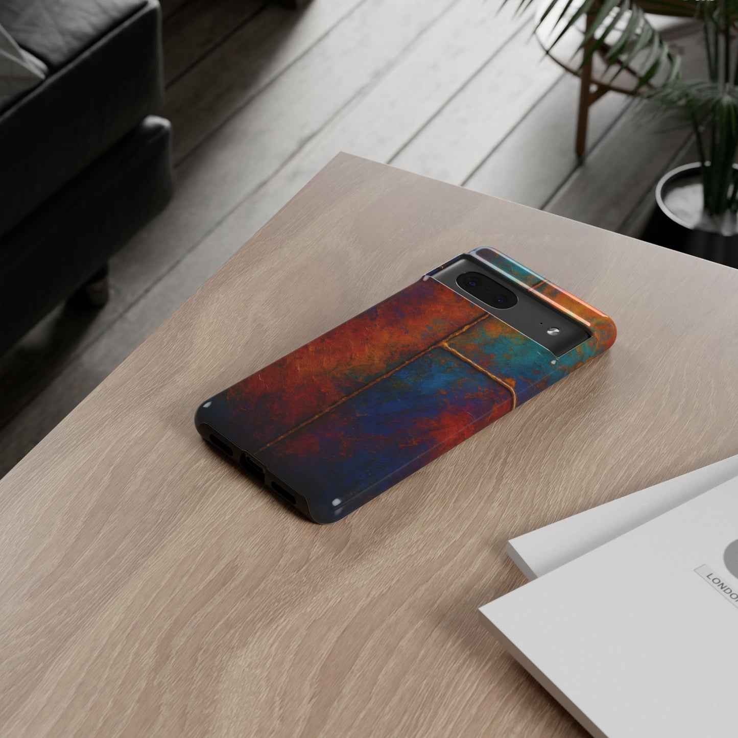 Colorful Artistic Phone Case, Tough Cases, Vibrant Phone Cover, Protective Case, Unique Gift for Art Lovers, Birthday Gift