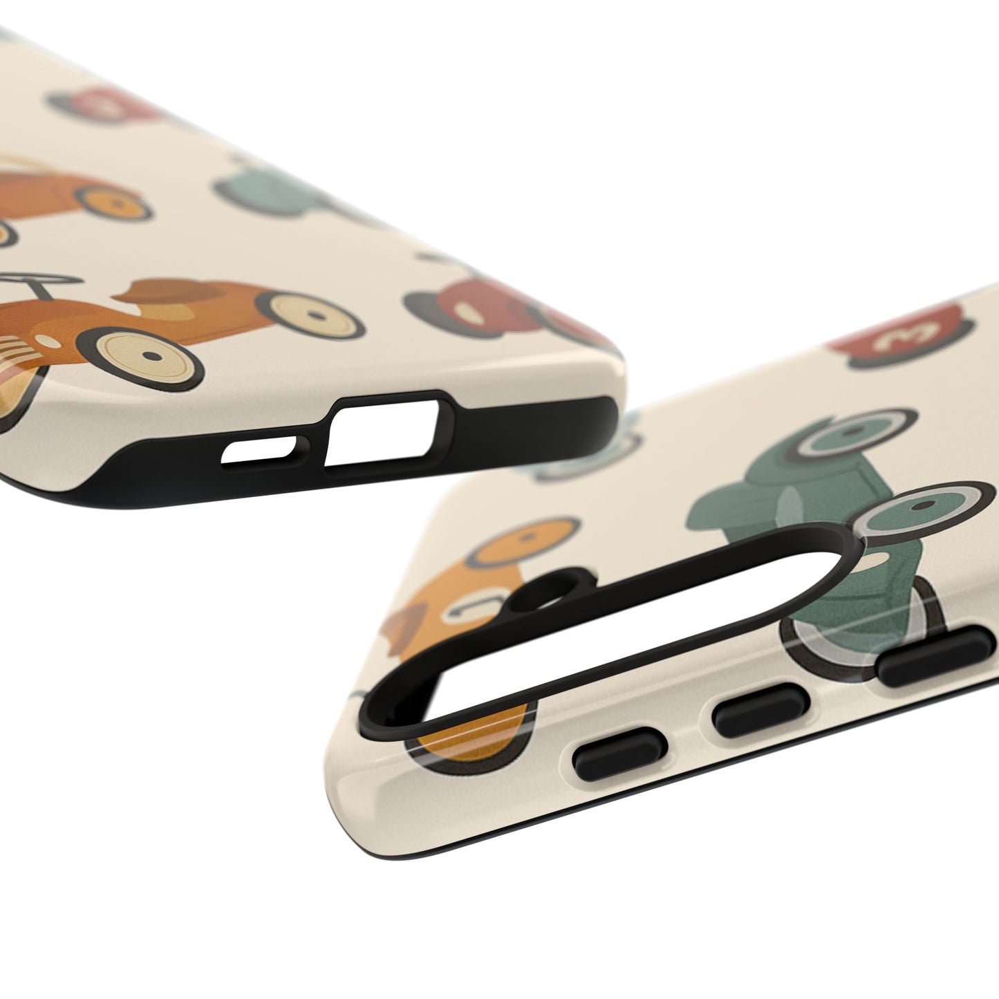 Vintage Car Phone Case, Tough Cases, Kids Gift, Car Lover Accessory, Retro Style, Phone Protection, Unique Design, pedal cars