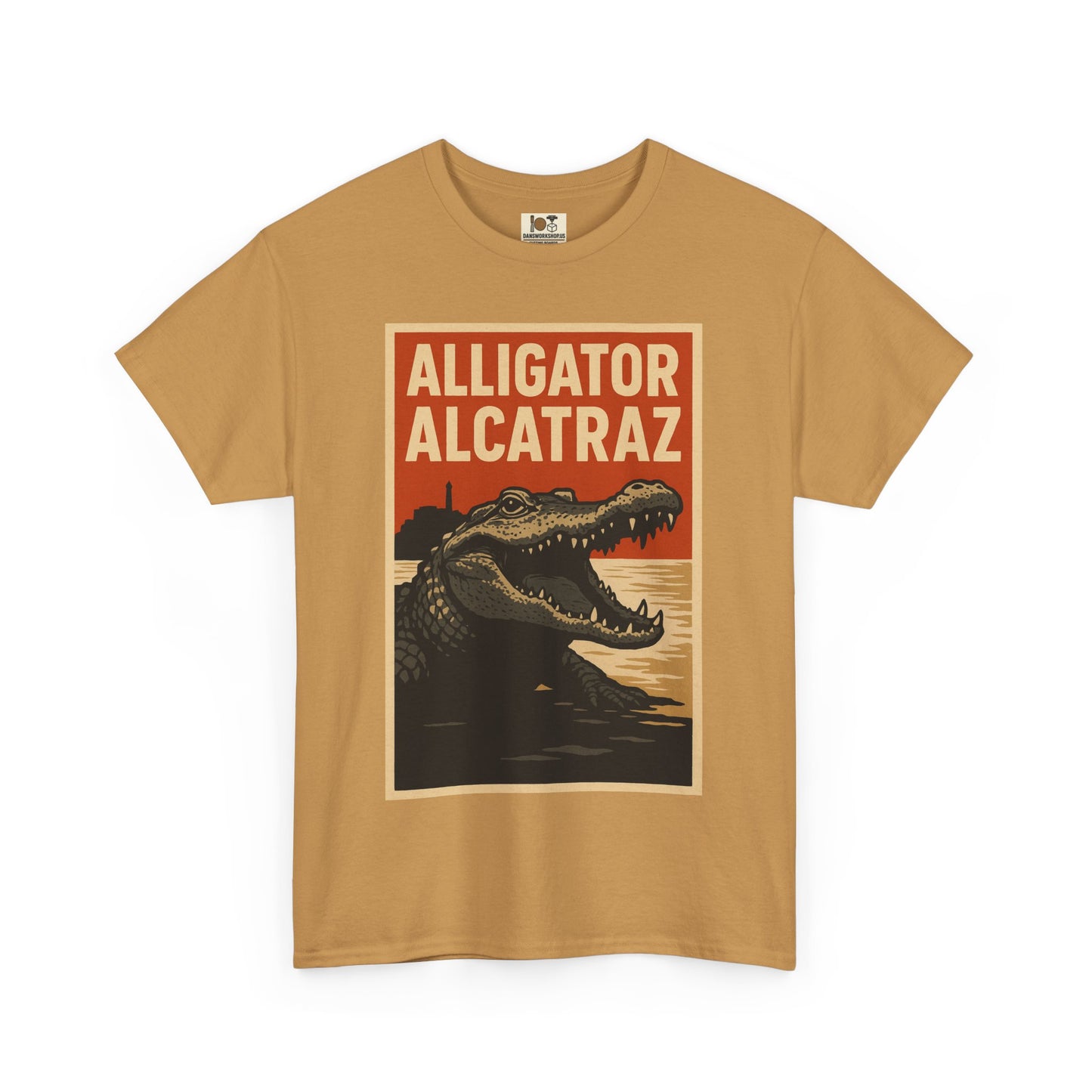 Alligator Alcatraz Graphic Tee - Fun Wildlife Shirt, Gift for Nature Lovers, Unisex Casual Top, Adventure Enthusiasts, Unique Travel [...]