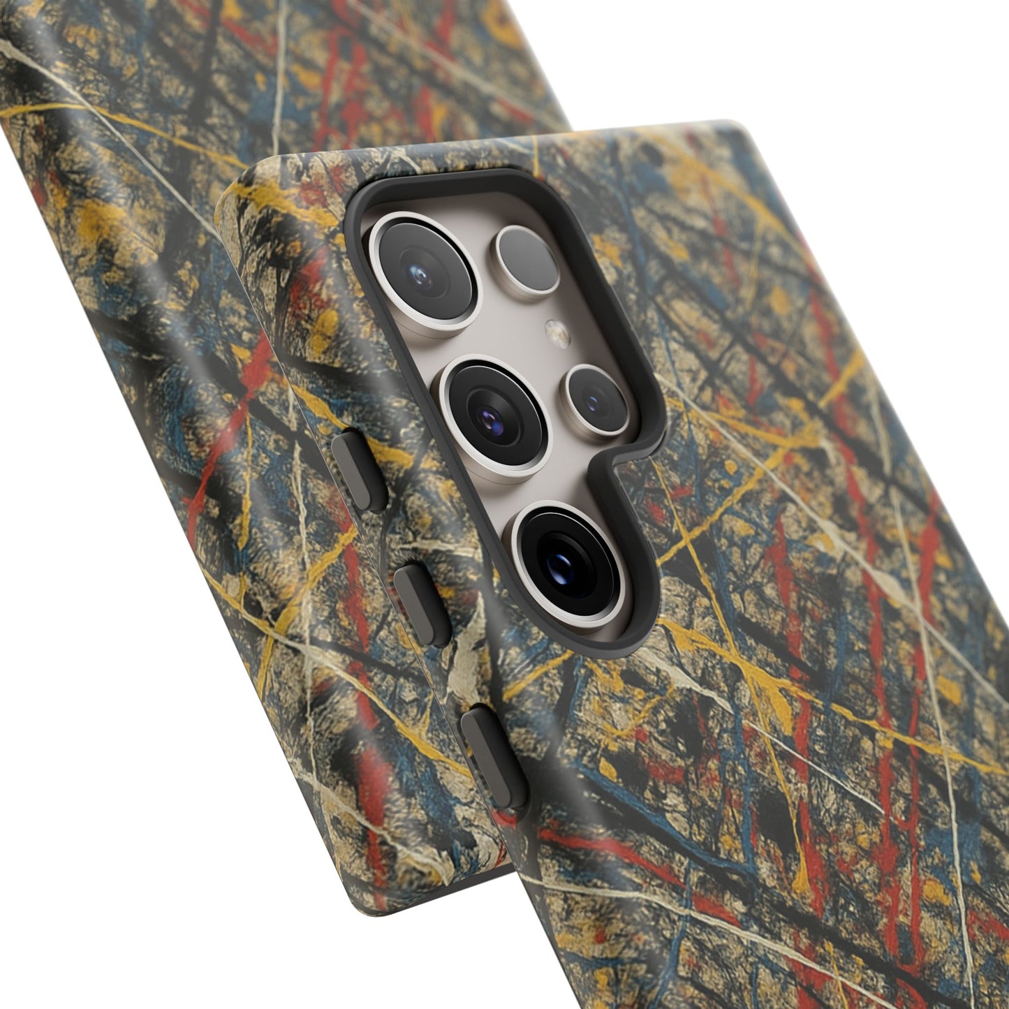 Tough Cases Phone Case - Bold Abstract Design, Stylish Mobile Cover, Unique Gift for Him/Her, Durable Accessory, Trendy Protection