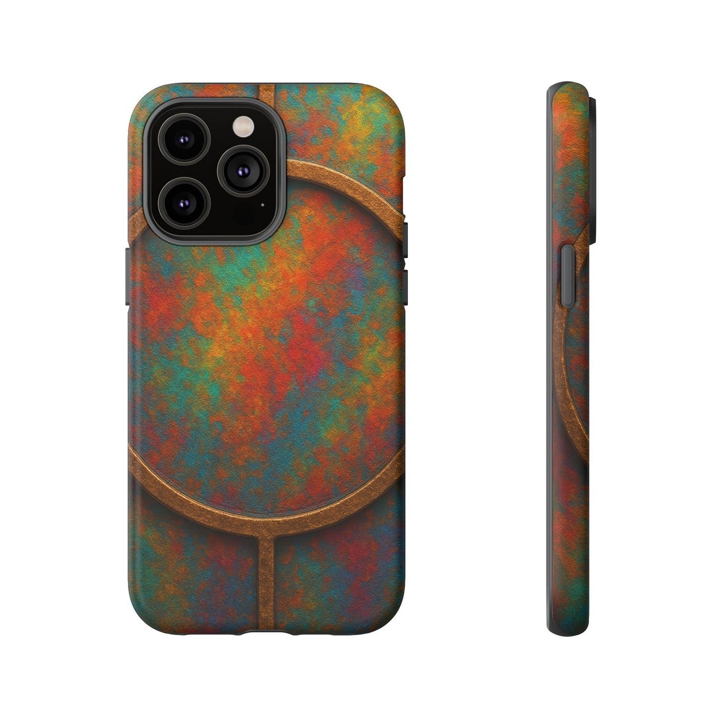 Colorful Tough Phone Case, Durable Cell Cover, Vibrant Protection Case, Unique Tech Accessory, Great Gift for Phone Lovers