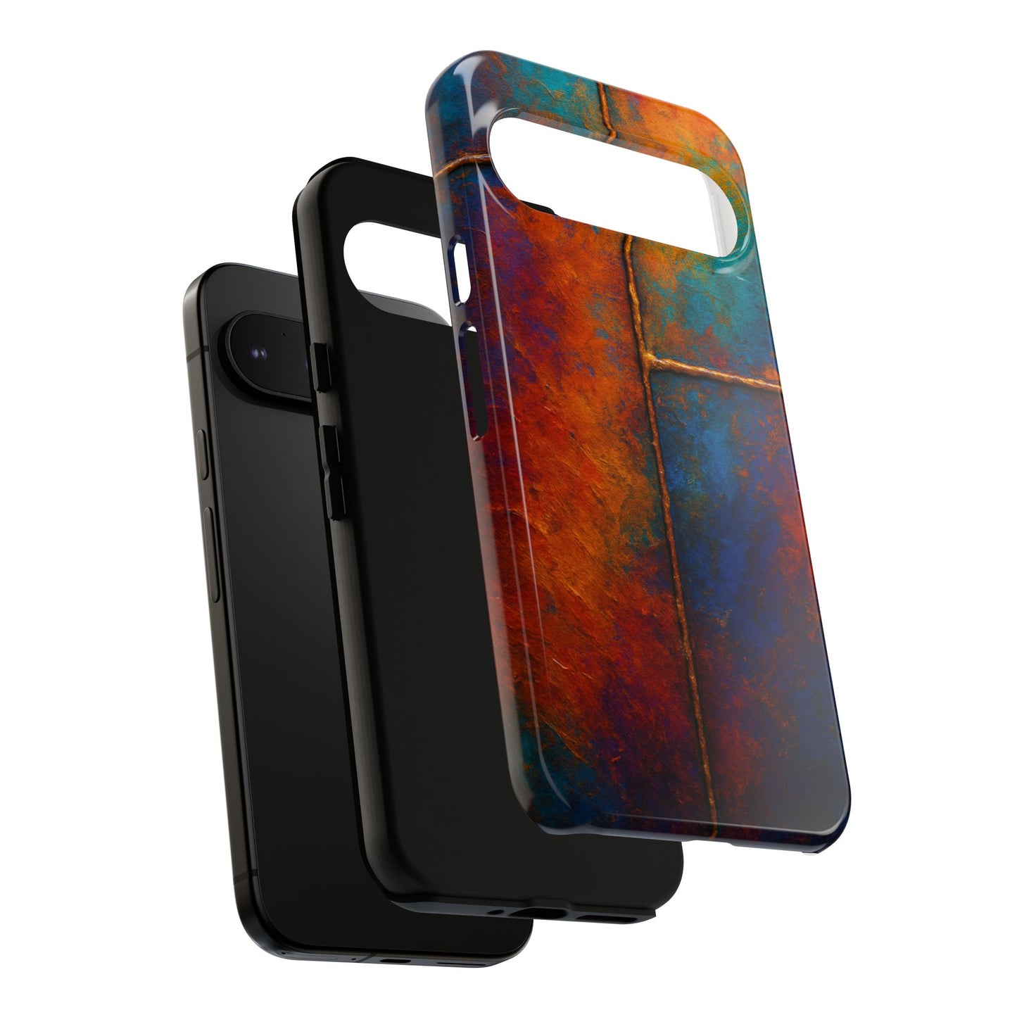 Colorful Artistic Phone Case, Tough Cases, Vibrant Phone Cover, Protective Case, Unique Gift for Art Lovers, Birthday Gift