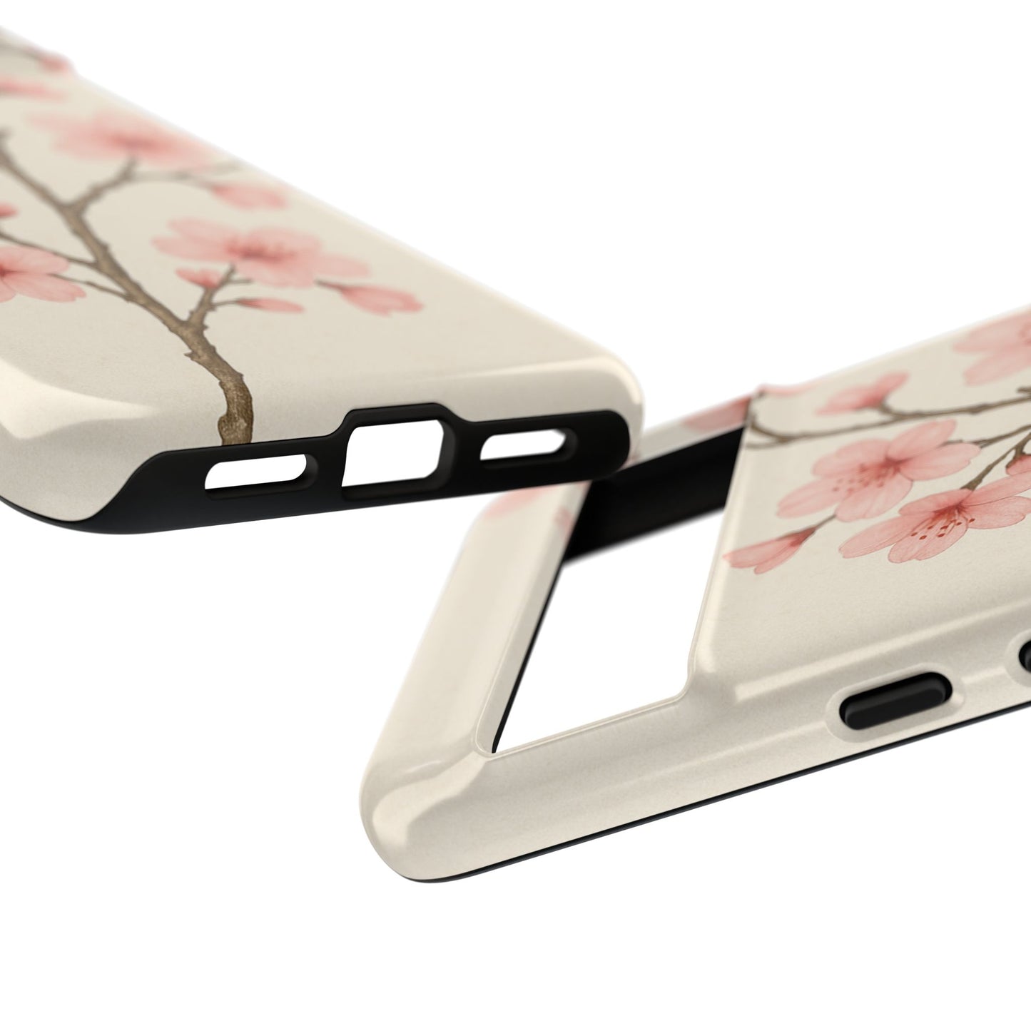 Cherry Blossom Phone Case, Floral Phone Cover, Tough Case for Gifts, Spring Decor, Cute Tech Accessories, Nature Lover's Gift