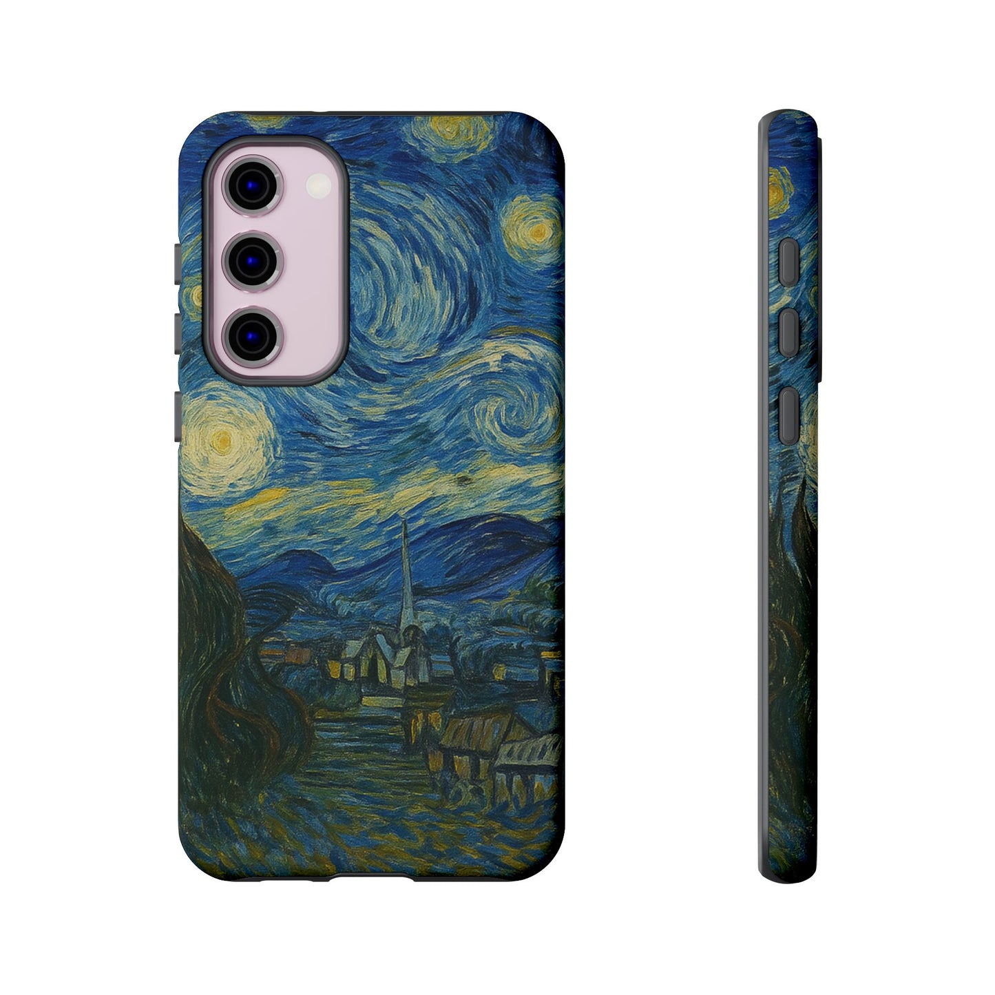 Starry Night Phone Case, Artistic Cell Phone Cover, Gift for Art Lovers, Unique Phone Accessory, Birthday Gift for Him/Her, Tough Cases