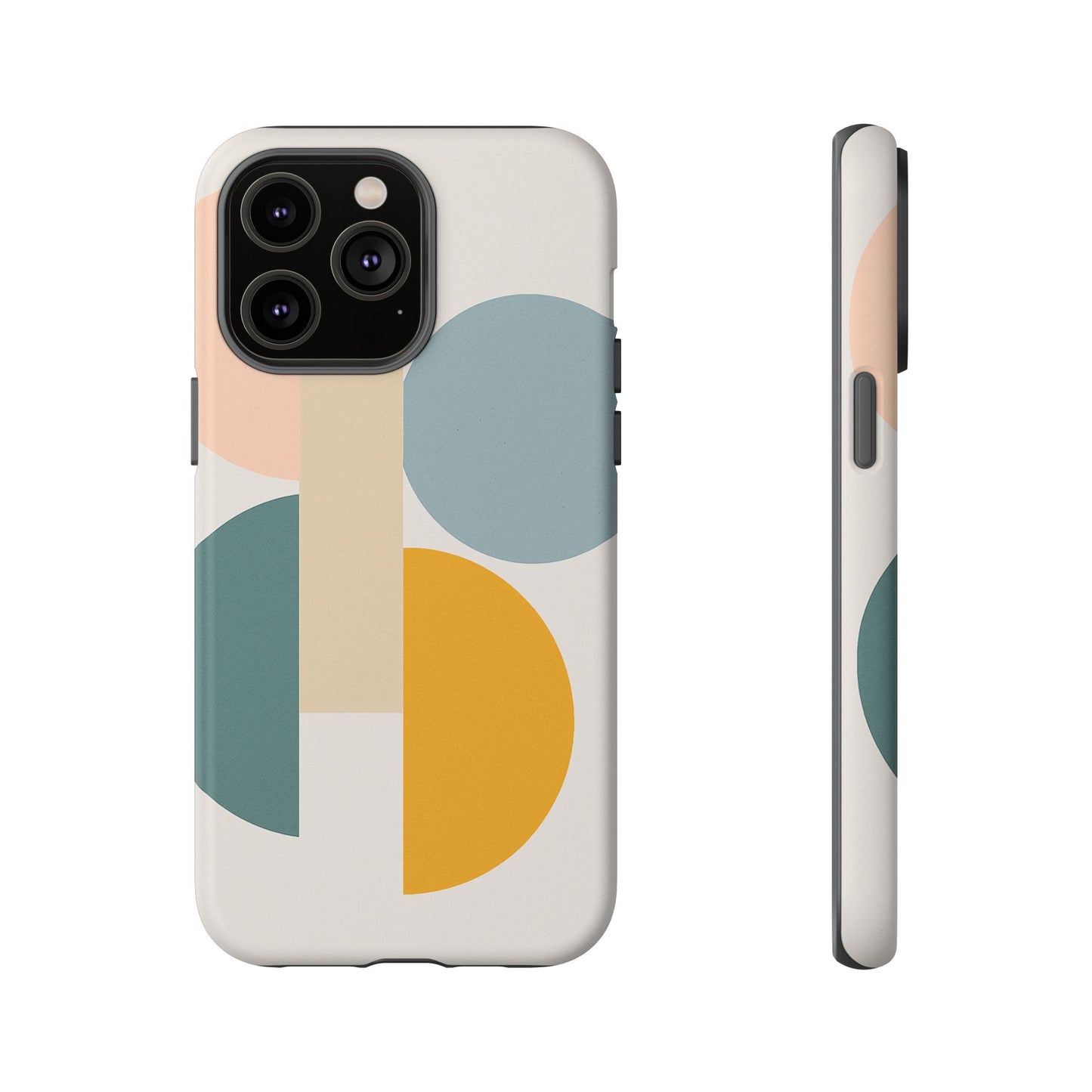 Minimalist Geometric Phone Case, Stylish Protective Cover for Phones, Modern Design, Gift for Him/Her, Trendy Tech Accessory