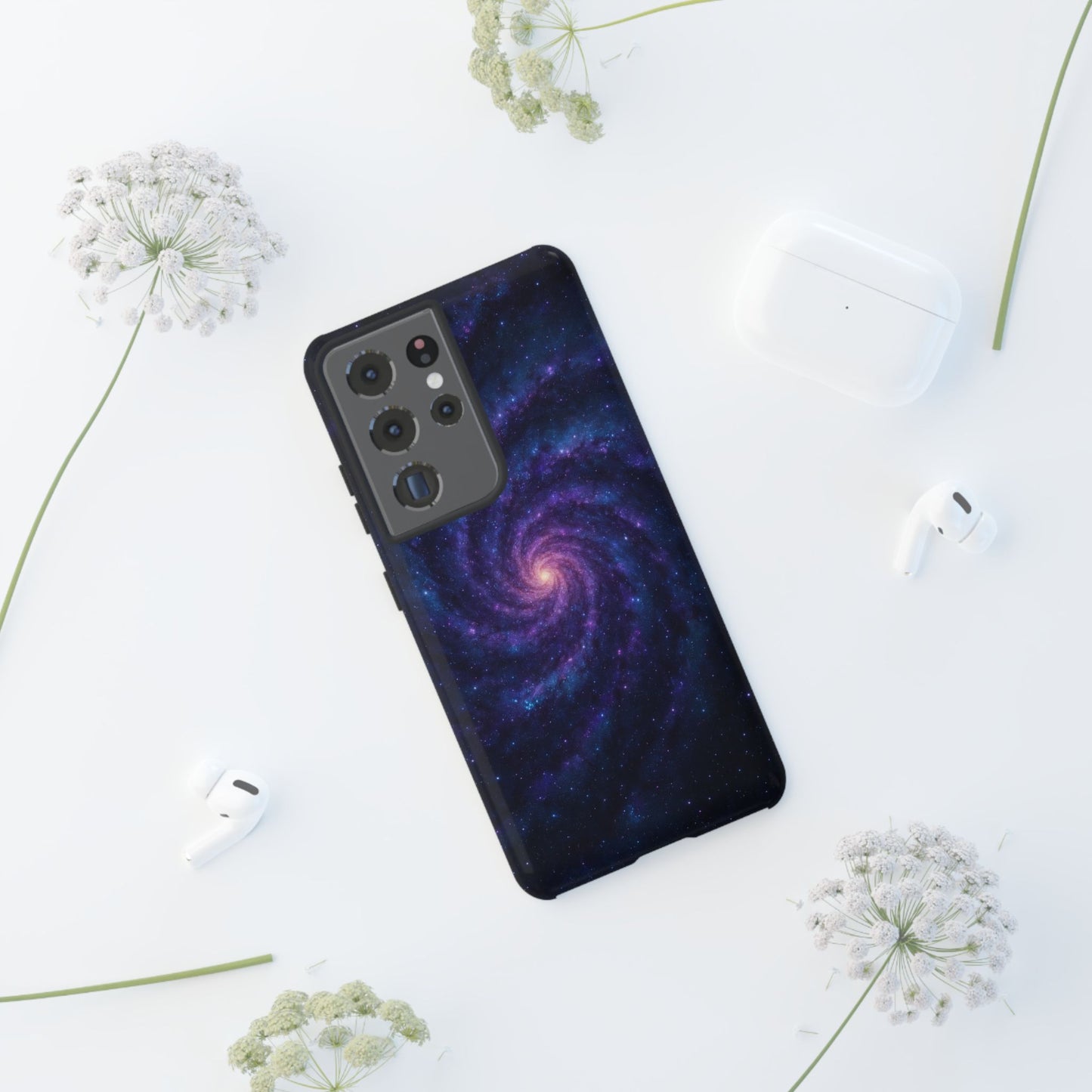 Galaxy Phone Case, Tough Phone Cover, Cosmic Phone Protection, Space Gift for Astronomers, Trendy Galaxy Design