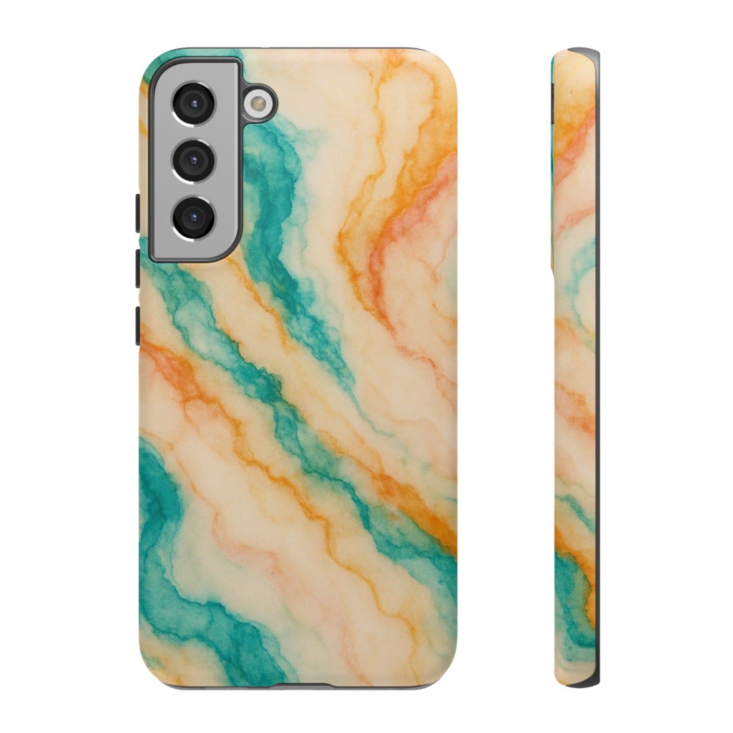 Stylish Phone Case - Tough Cases with Abstract Marble Design, Trendy Accessory, Gift for Her, Protective Case, Unique Phone Cover