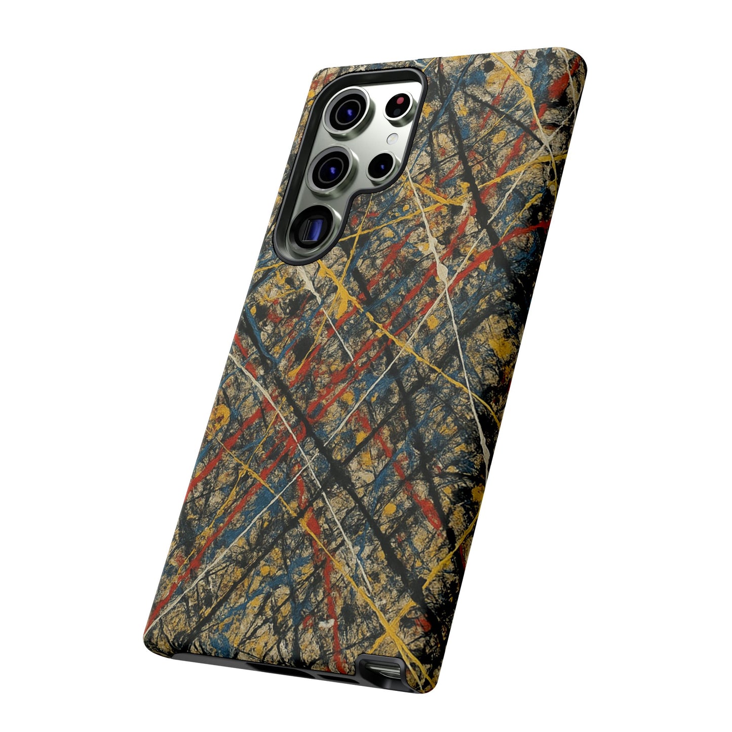 Tough Cases Phone Case - Bold Abstract Design, Stylish Mobile Cover, Unique Gift for Him/Her, Durable Accessory, Trendy Protection