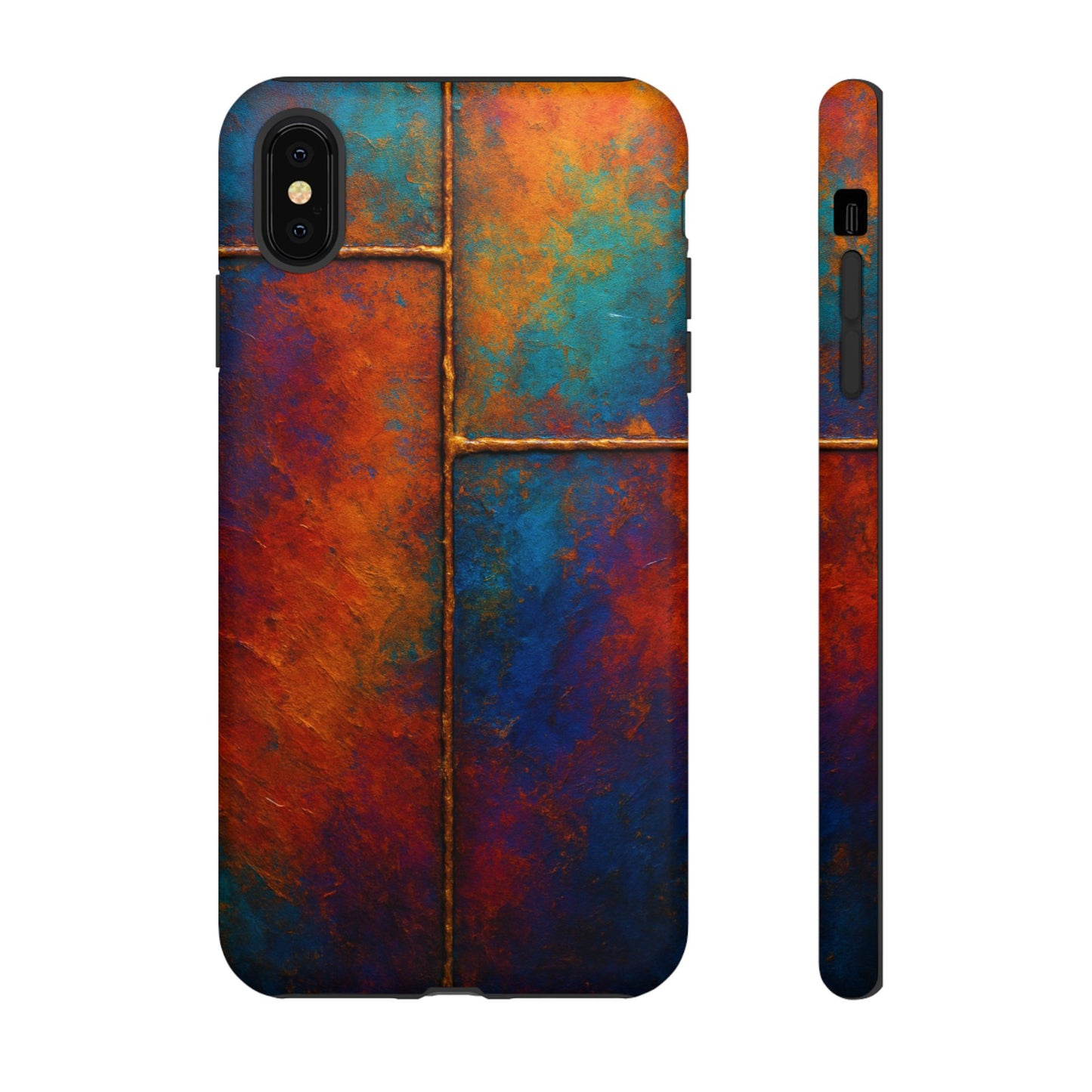 Vibrant Phone Case, Colorful Tough Case Cover, Artistic Phone Protector, Unique Smartphone Accessories, Gift for Tech Lovers