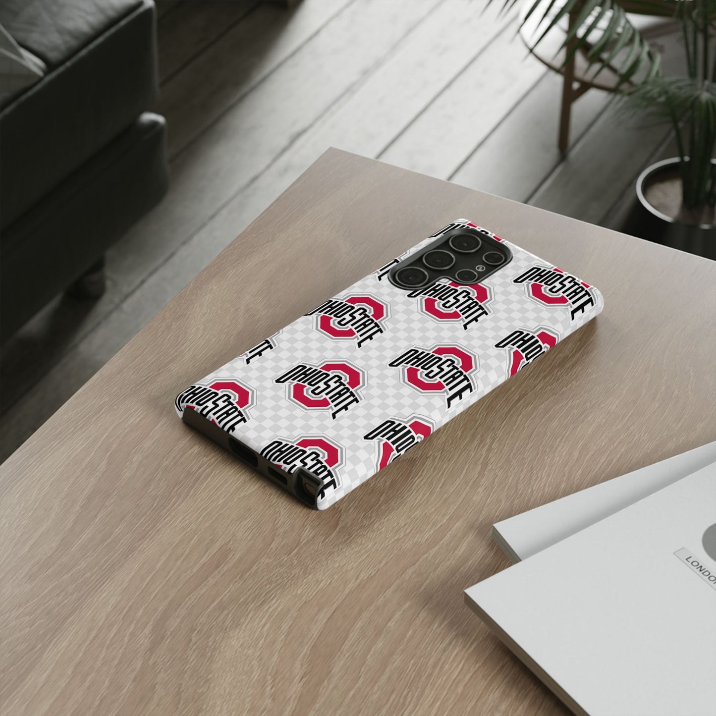 Ohio State Tough Phone Case - Stylish, Durable Protection for Buckeye Fans, Sports Lover's Gift, College Student Essentials
