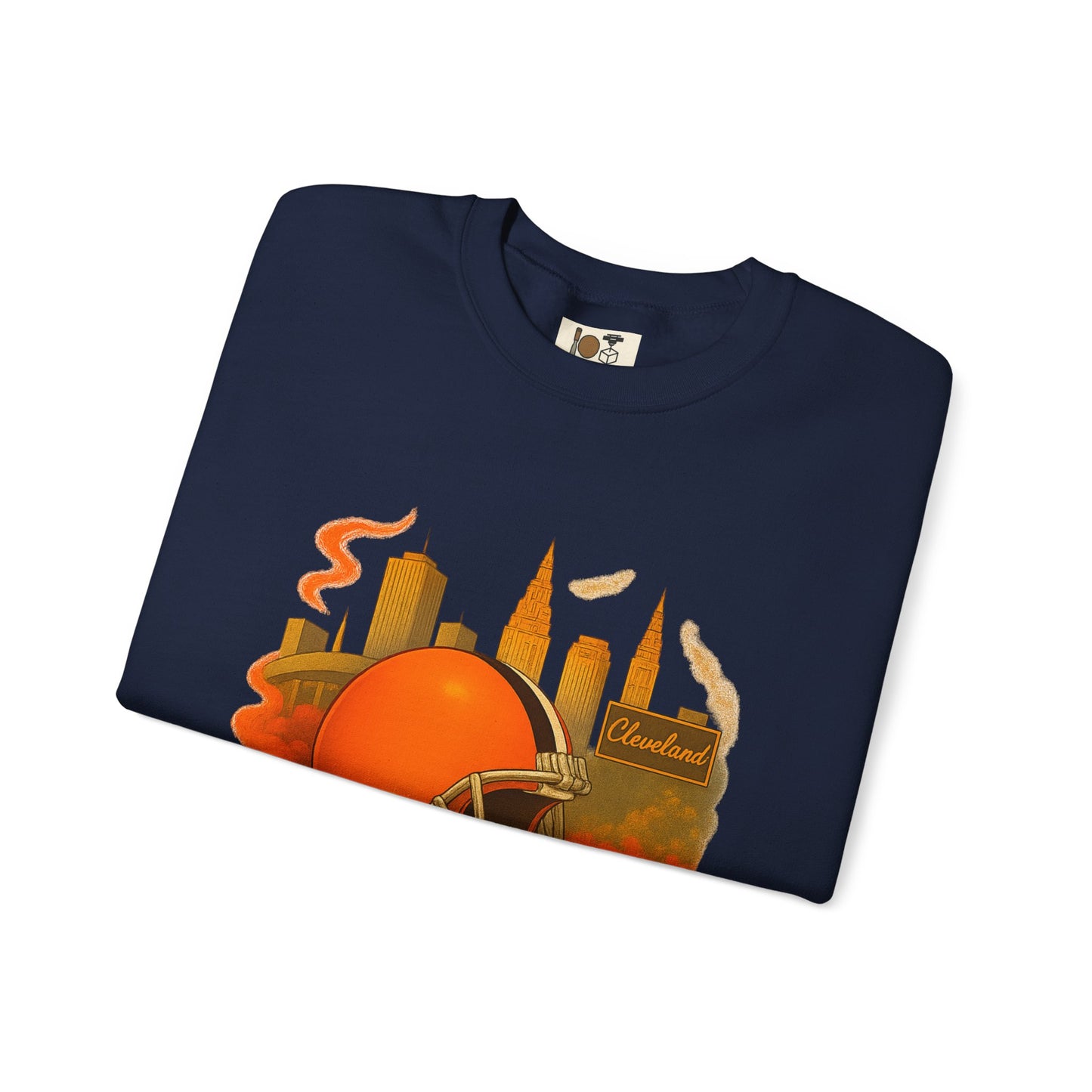 Cleveland Football Crewneck Sweatshirt