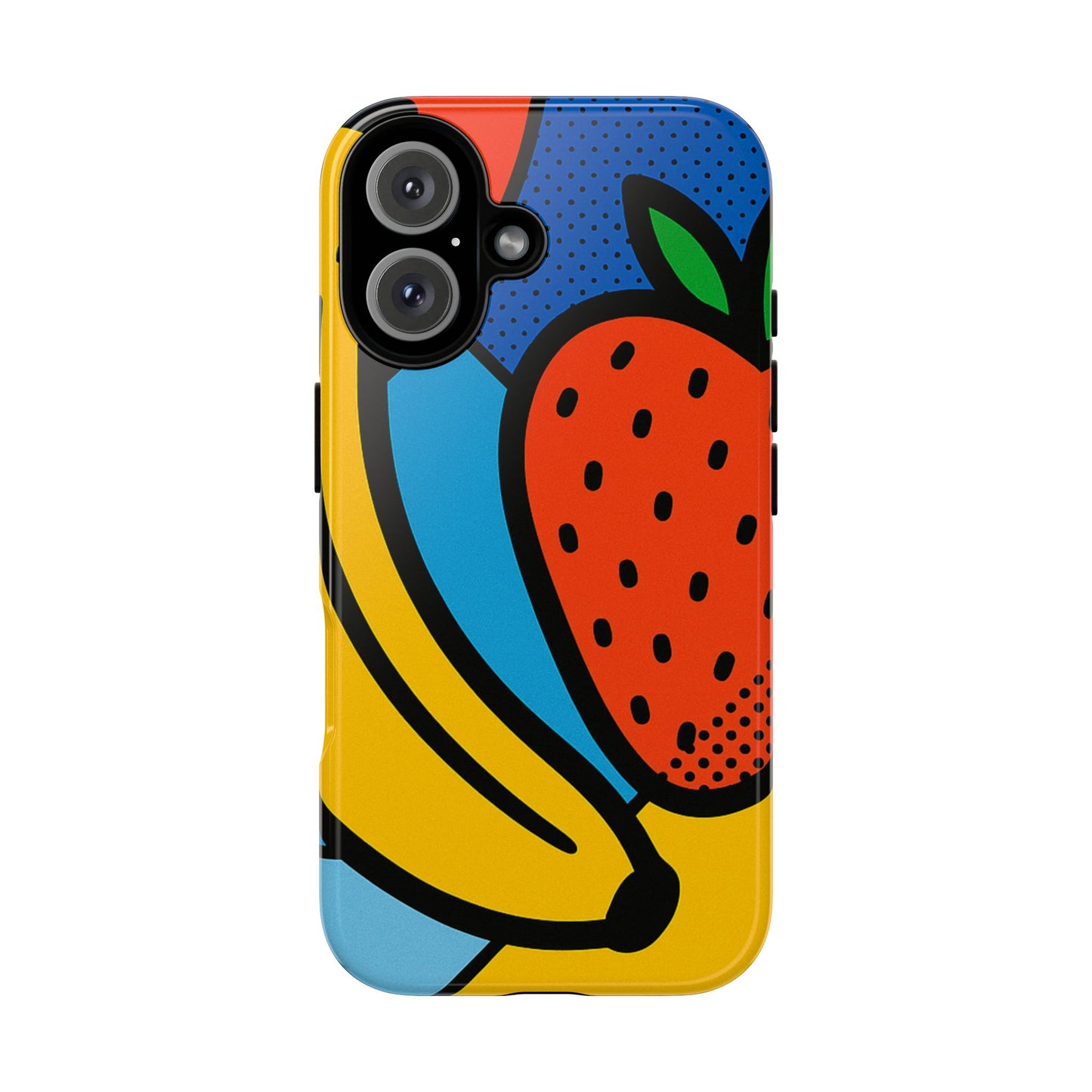 Colorful Fruit Phone Case - Tough Cases - Fun, Vibrant, Unique, Gifts for Friends, Summer Accessories, Trendy Phone Protector