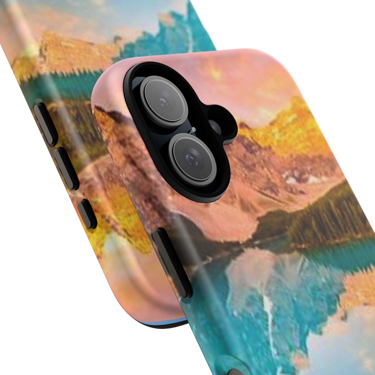 Nature-Inspired Phone Case with Mountain and Lake Design, Aesthetic Tough Cases for Outdoor Lovers, Phone Protection, Gift for Nature [...]