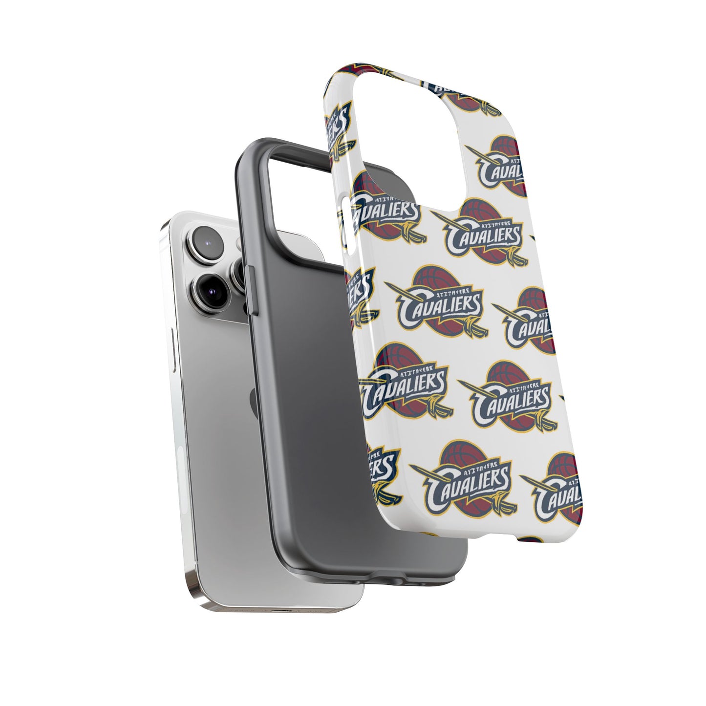 Cleveland Cavaliers Phone Case, Tough Phone Cover, NBA Team Accessory, Sports Fan Gift, Unique Cellphone Protector