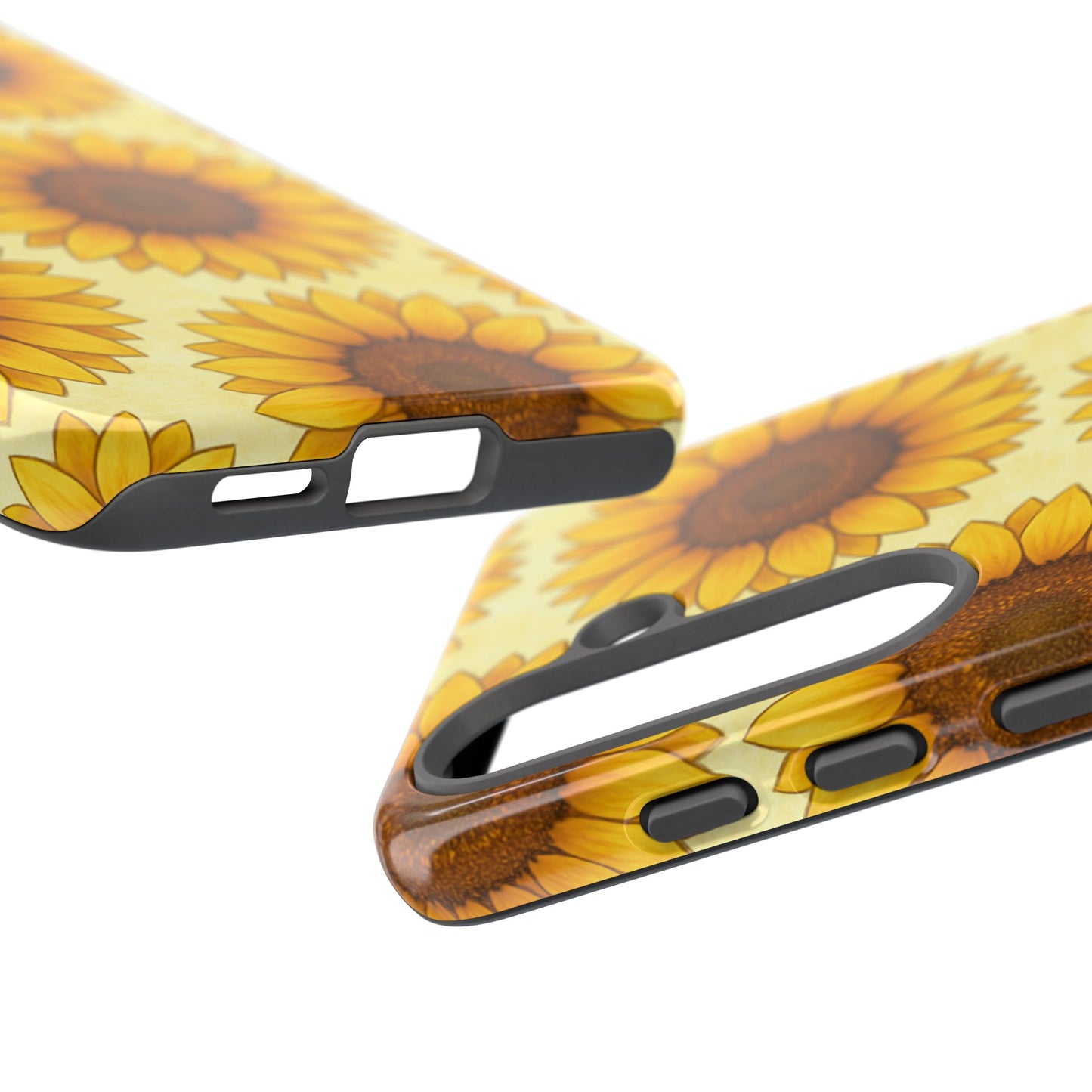 Sunflower Phone Cases - Tough Cases for Nature Lovers, Gift for Friends, Floral Design, Protective Case, Sunflower Decor