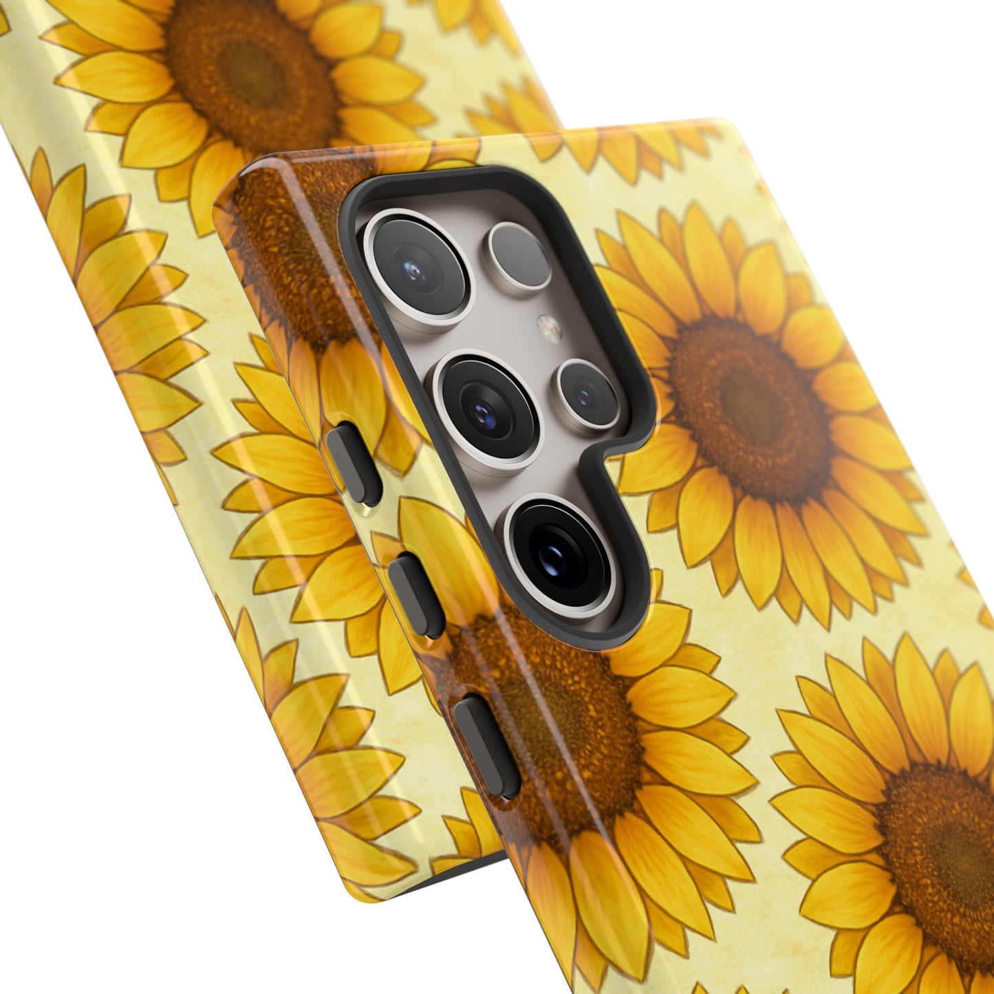 Sunflower Phone Cases - Tough Cases for Nature Lovers, Gift for Friends, Floral Design, Protective Case, Sunflower Decor