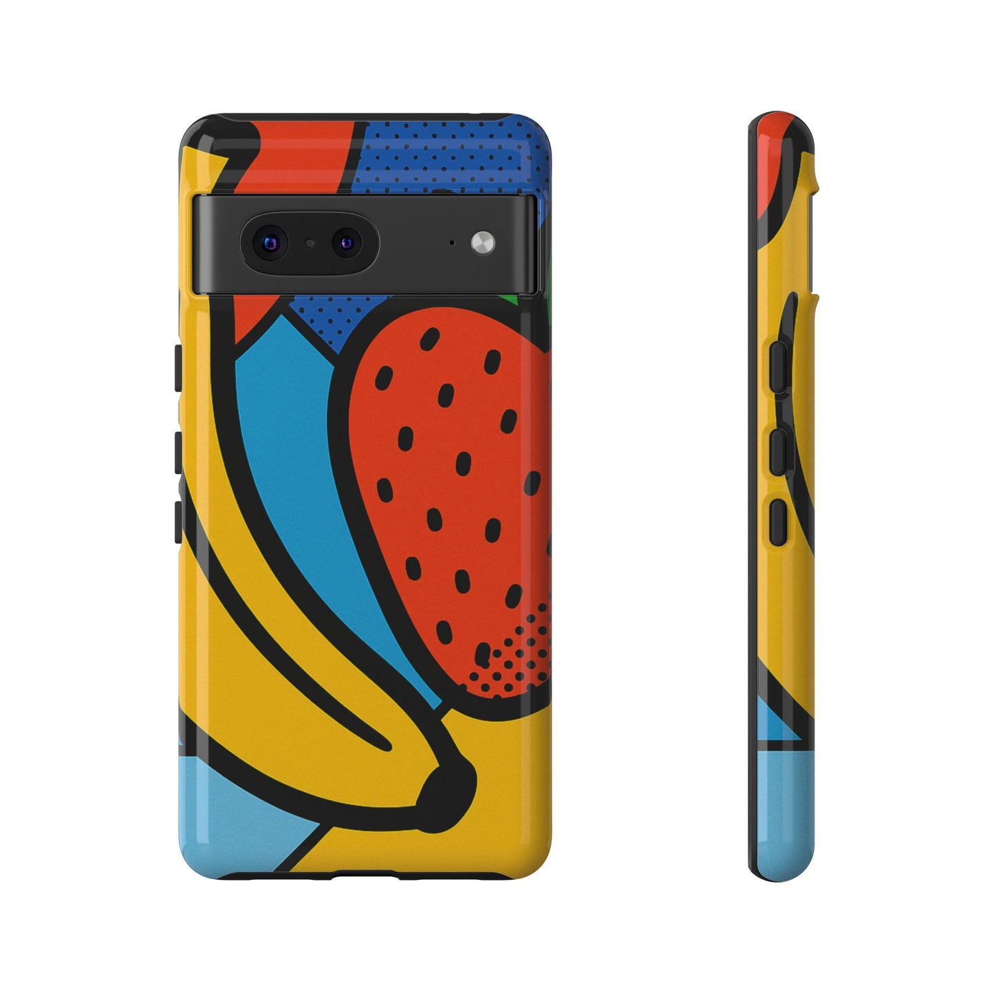 Colorful Fruit Phone Case - Tough Cases - Fun, Vibrant, Unique, Gifts for Friends, Summer Accessories, Trendy Phone Protector