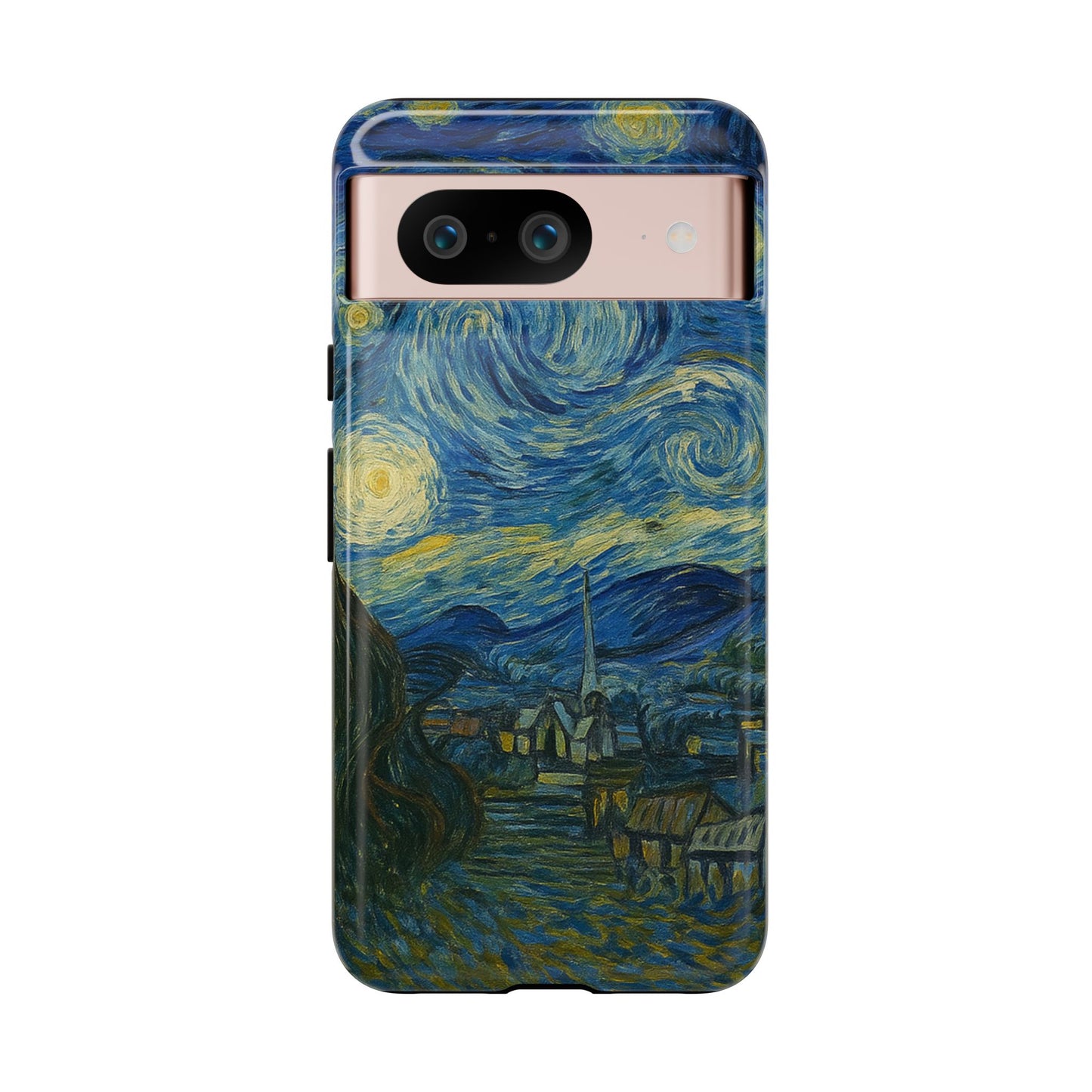 Starry Night Phone Case, Artistic Cell Phone Cover, Gift for Art Lovers, Unique Phone Accessory, Birthday Gift for Him/Her, Tough Cases