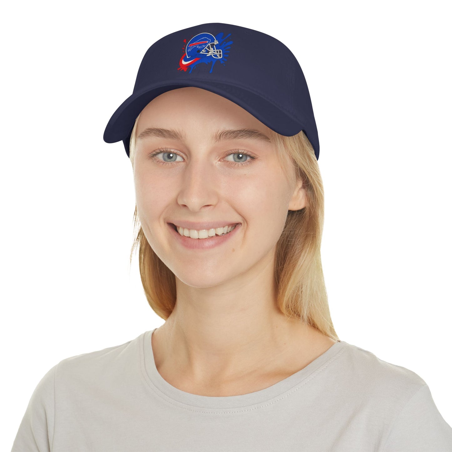Sporty Low Profile Baseball Cap, Athletic Cap, Team Spirit Hat, Casual Summer Accessory, Gift for Sports Fans